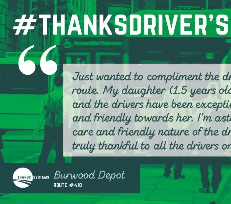 #thanksdriver Campaign – Transit NSW