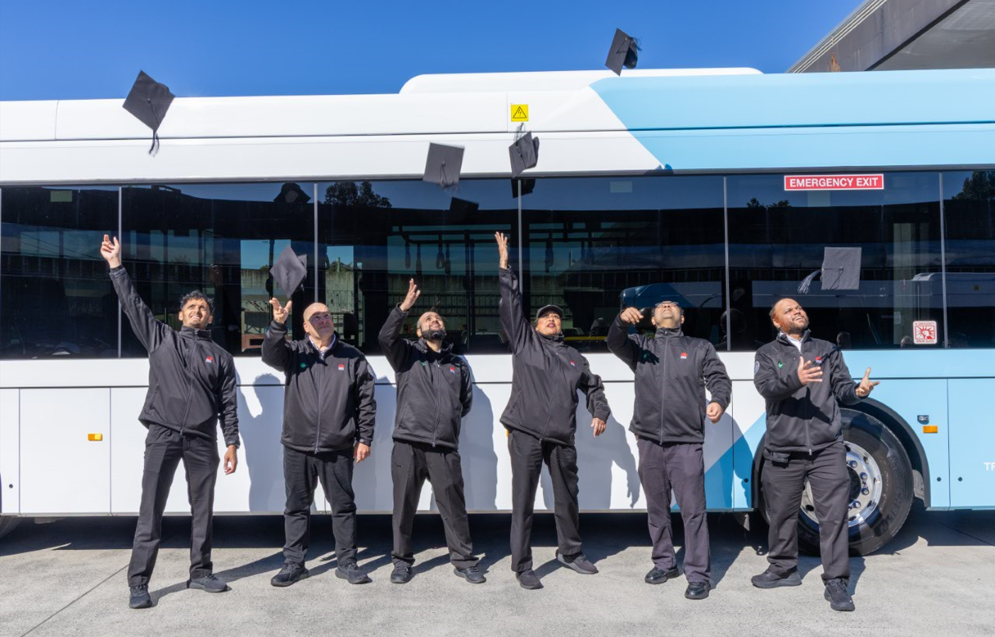Transit Systems NSW celebrates the graduation of new Transport Authorised Officers