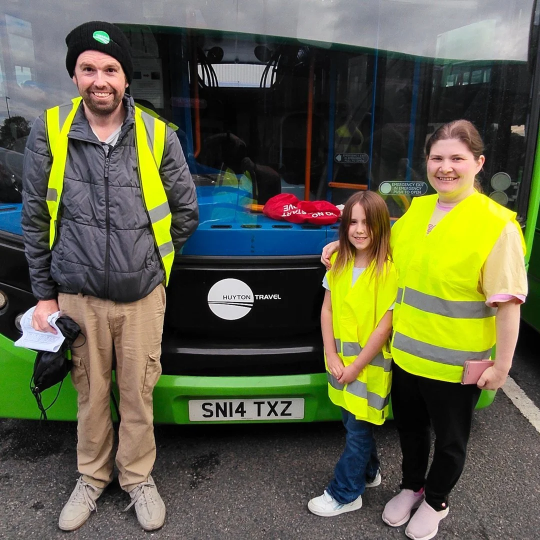 A bus lover’s holiday, a global connection and a proud Dad moment