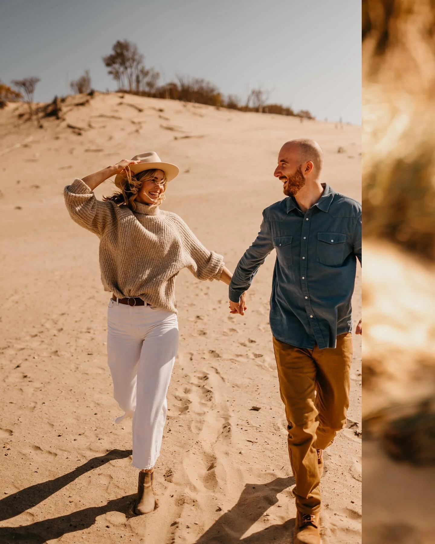 Ahhhh, sweet Samantha &amp; Terry. These two loves are so kind and so dang beautiful. What a joy capturing their love. Can not wait for next year!! 🥰🥰