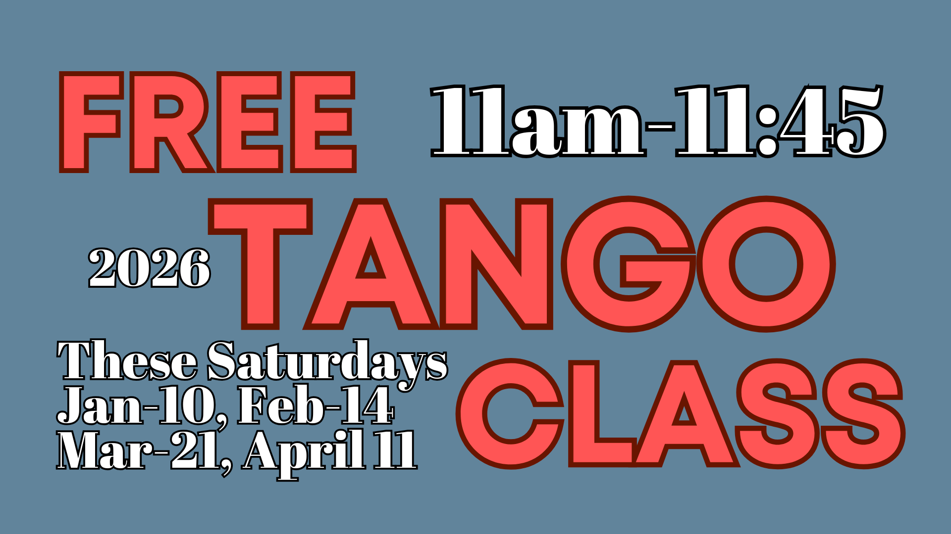 Free Tango Intro Class 