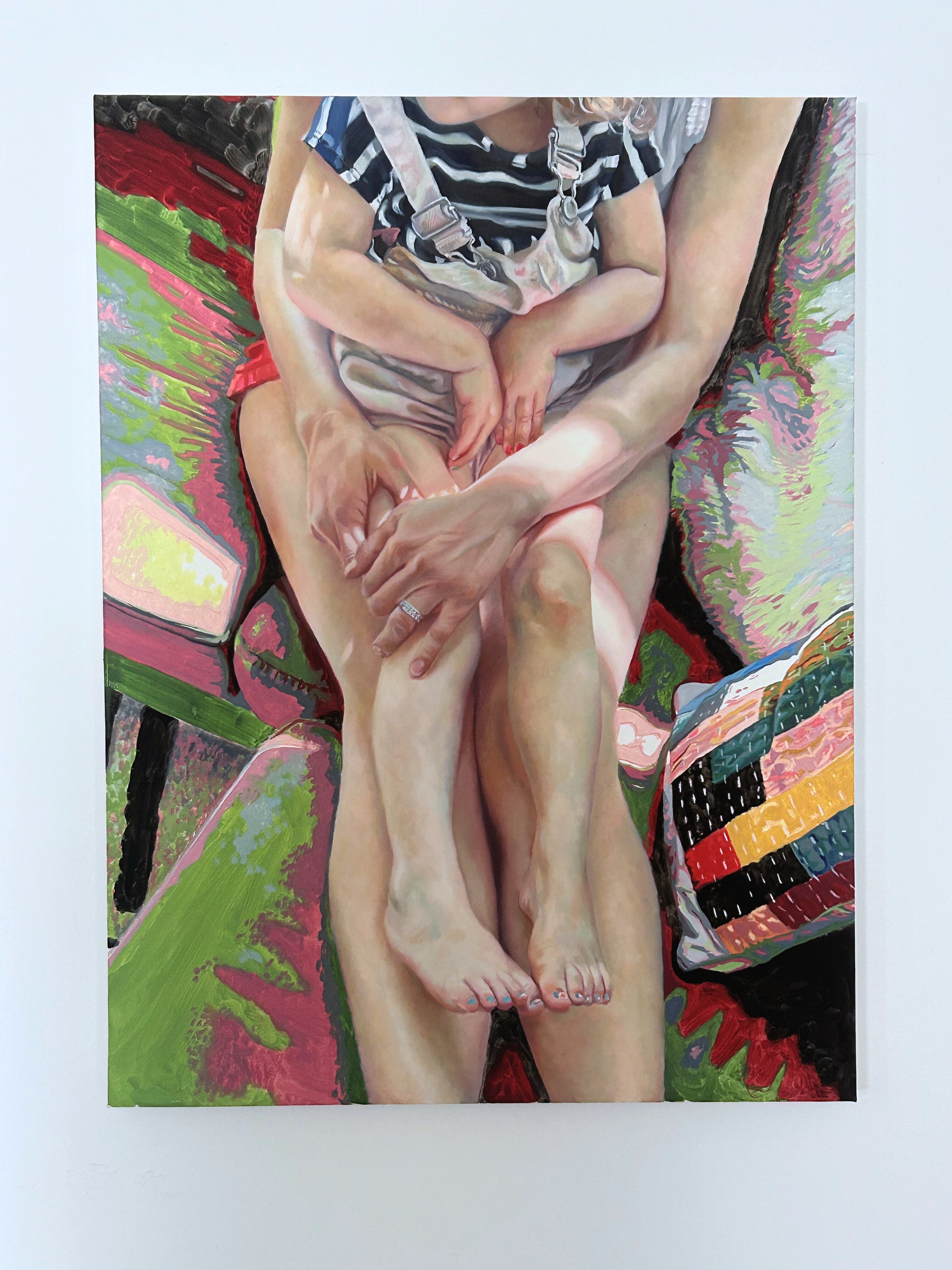 Nested, 2025 | Oil on linen, 18 x 21"