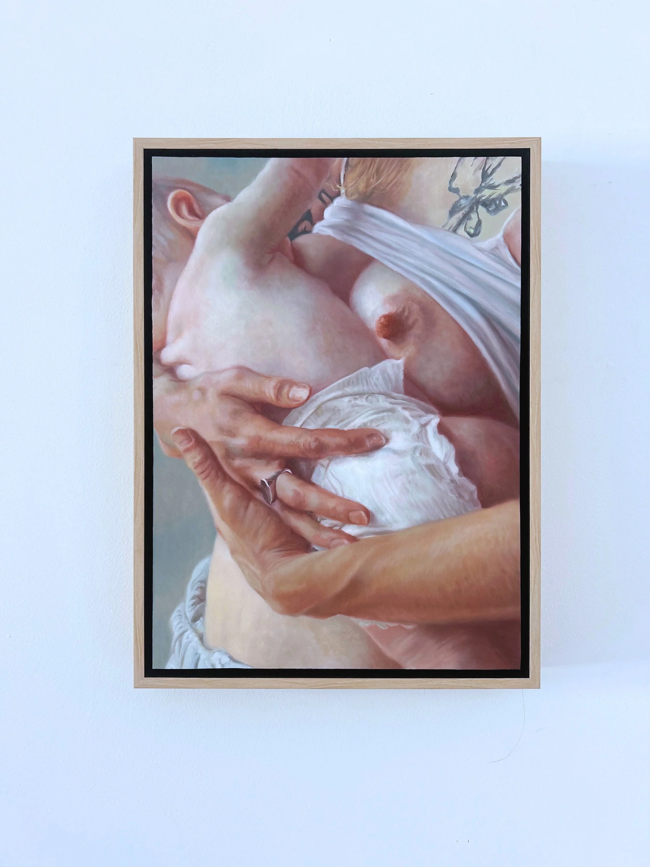 Bound State II, 2023 | oil on linen, 18x 13”