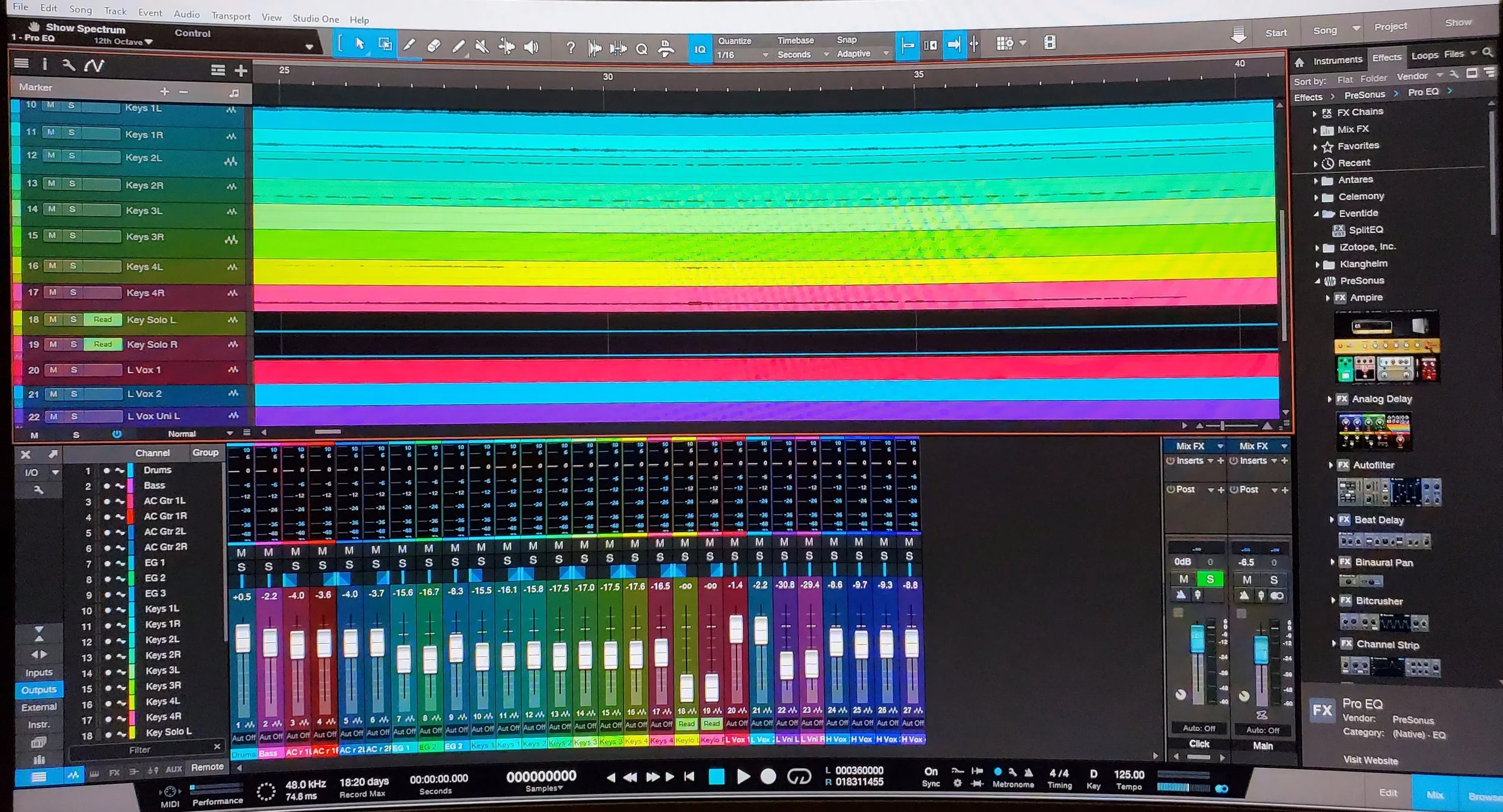 Recording Sessions
