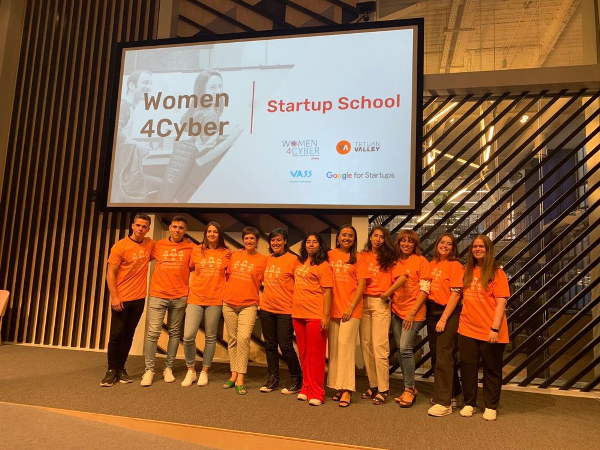 Diversity at the women 4Cyber startup school in Tetuan Valley