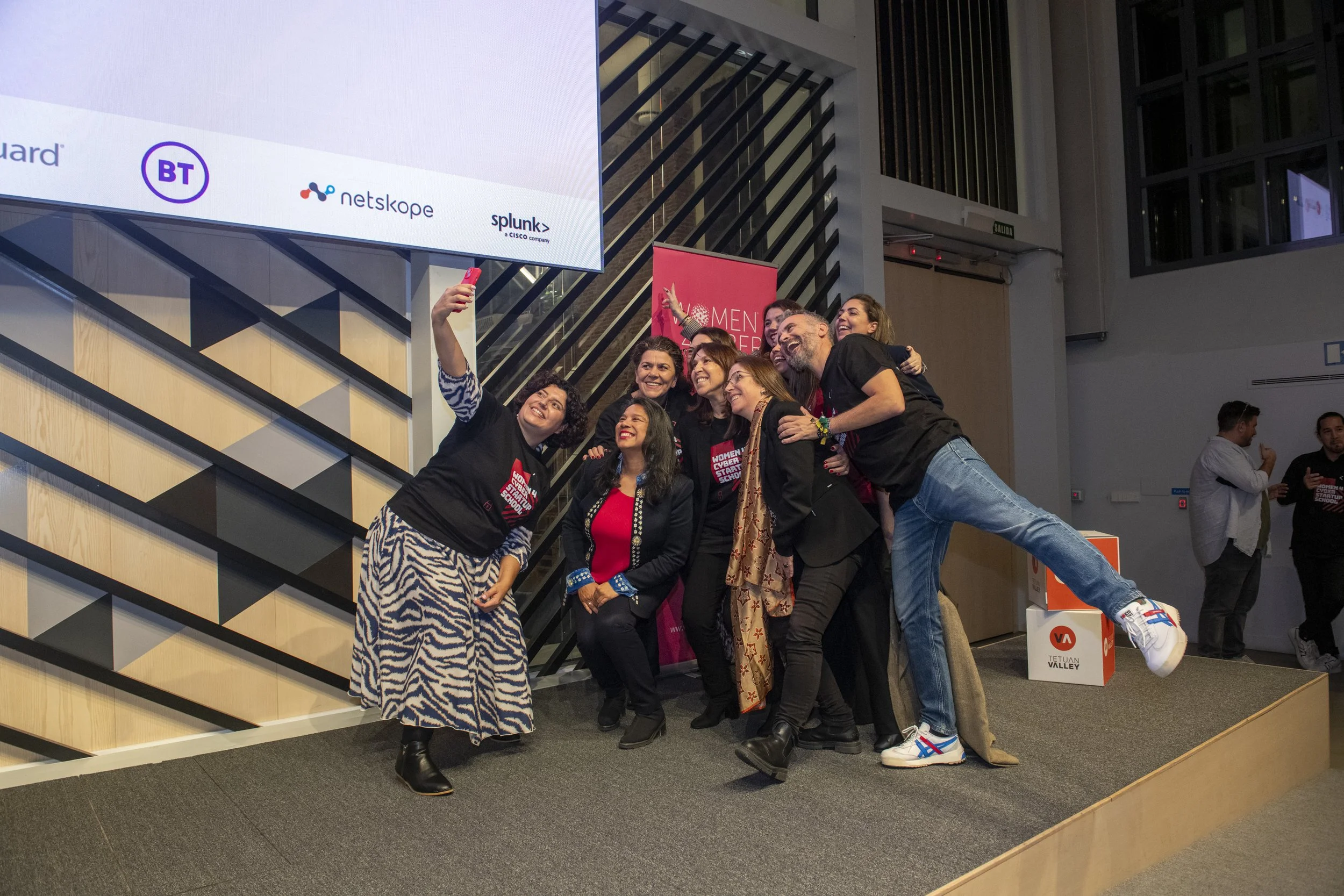   Selfie de los algunos de los mentores del programa ;)  