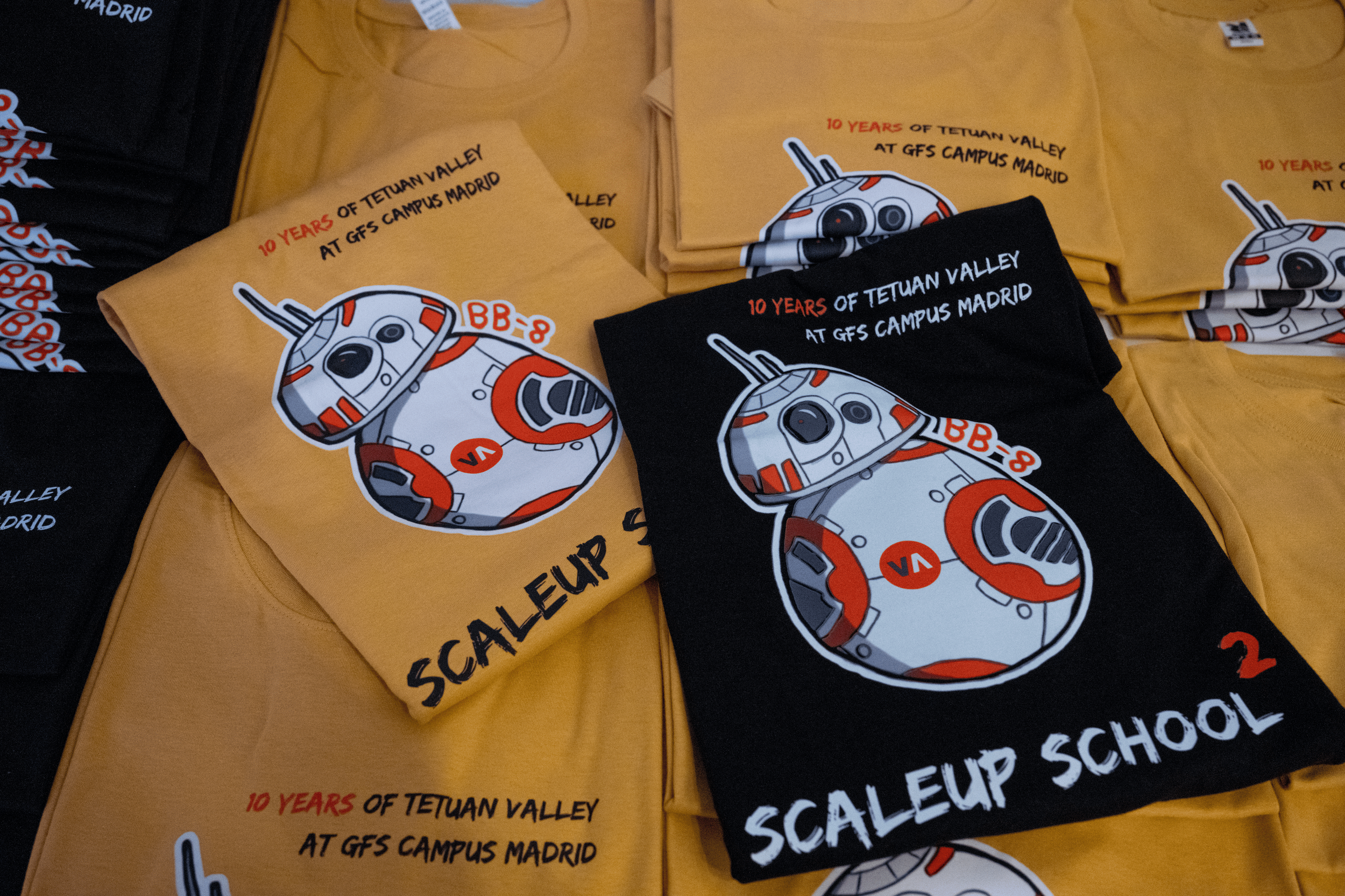   Camisetas de ScaleUp School II  