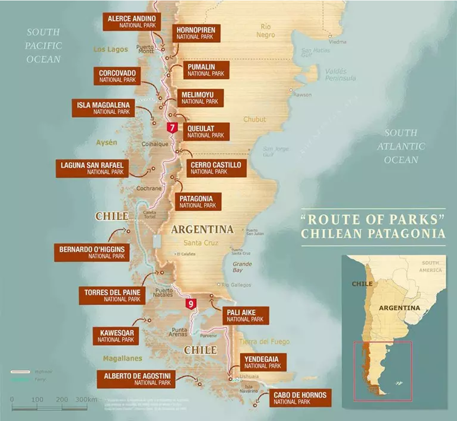   Los parques nacionales que compro Douglas Thompkins  