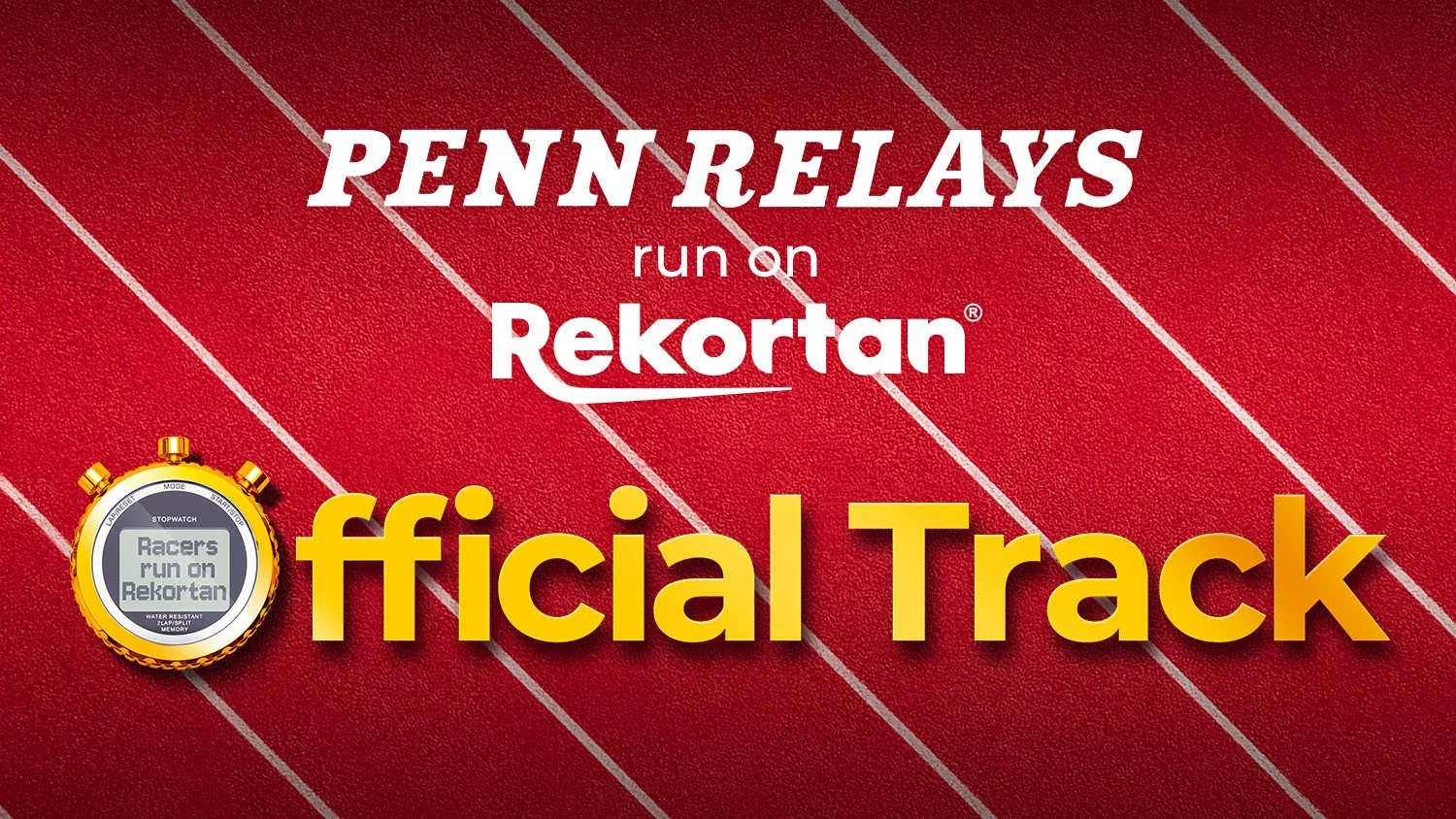 2026 Penn Relays will be run on Rekortan for the 38th time