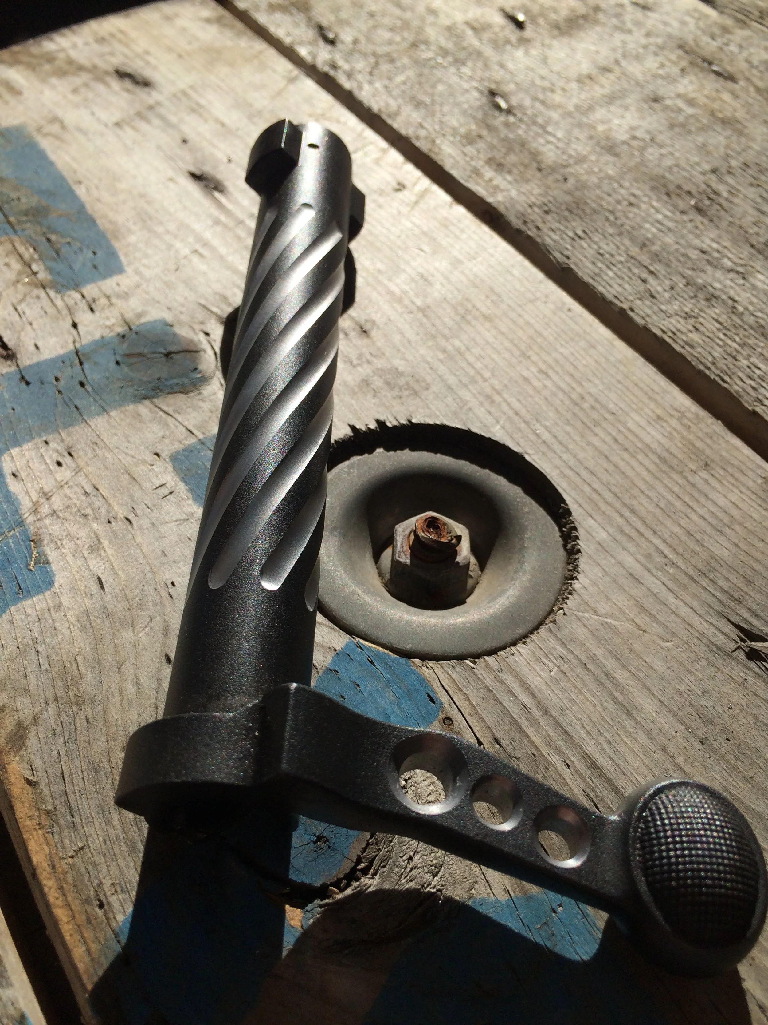 Bolt Fluting Service — PRPrecision Custom brakes, bottom metal