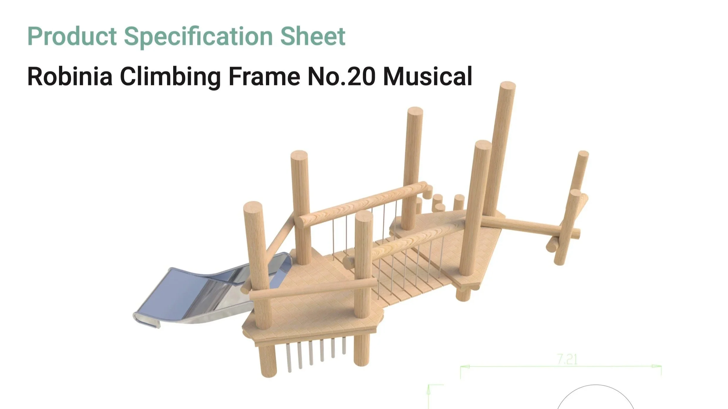 Jardin de Cybèle, Vienne (FR) - Outdoor play area in a patrimonial site - In collaboration with the landscape architect agency APS and manufacturer Duncan and Grove, 2021