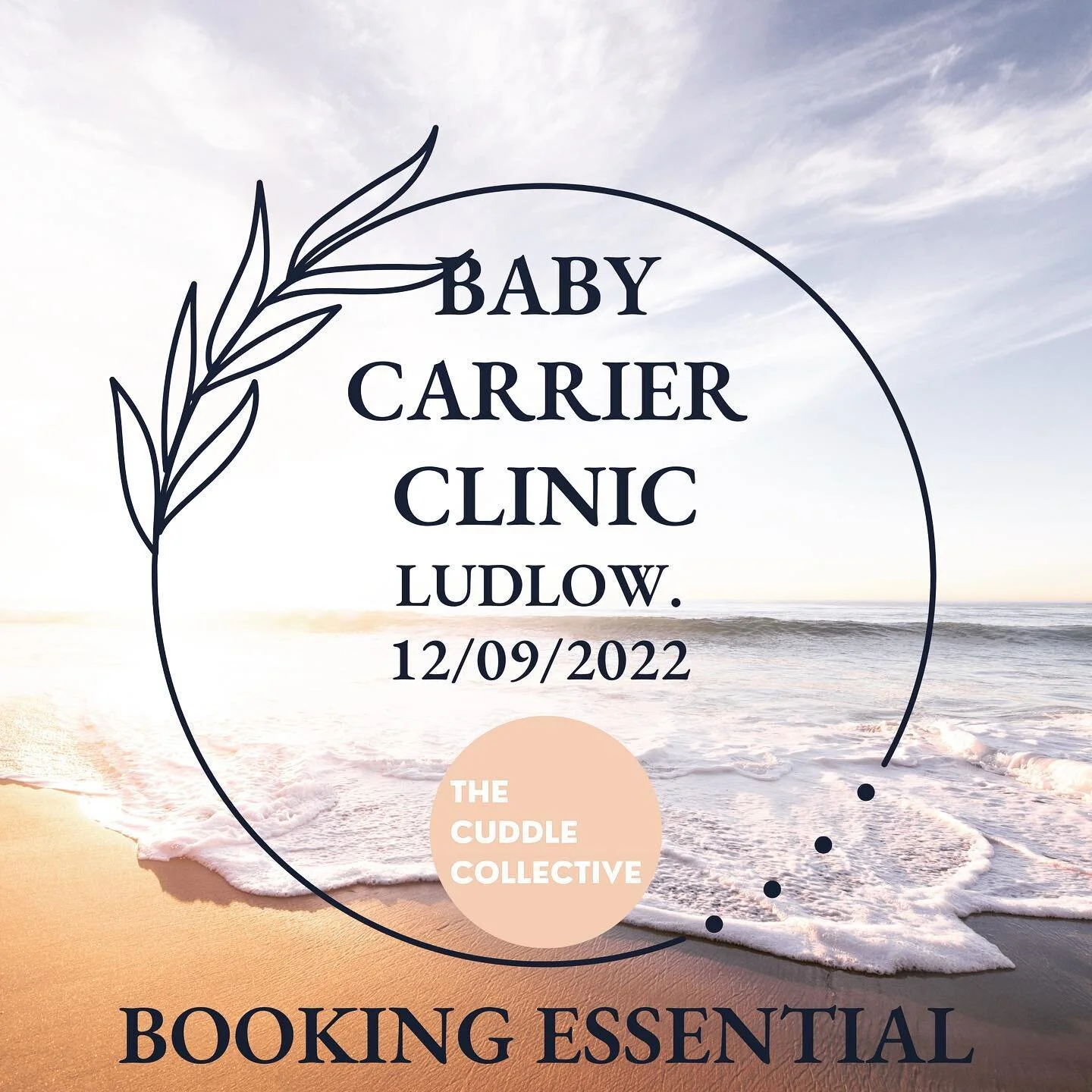 LUDLOW BABY CARRIER CLINIC

Monday 12th September, and the Ludlow NCT Bumps and Babies group. 9.30am - 11.15am
Elim Church, Lower Galdeford, Ludlow SY8 1RT

15 and 30 minute appointments available for any baby carrier troubleshooting/fit problems etc