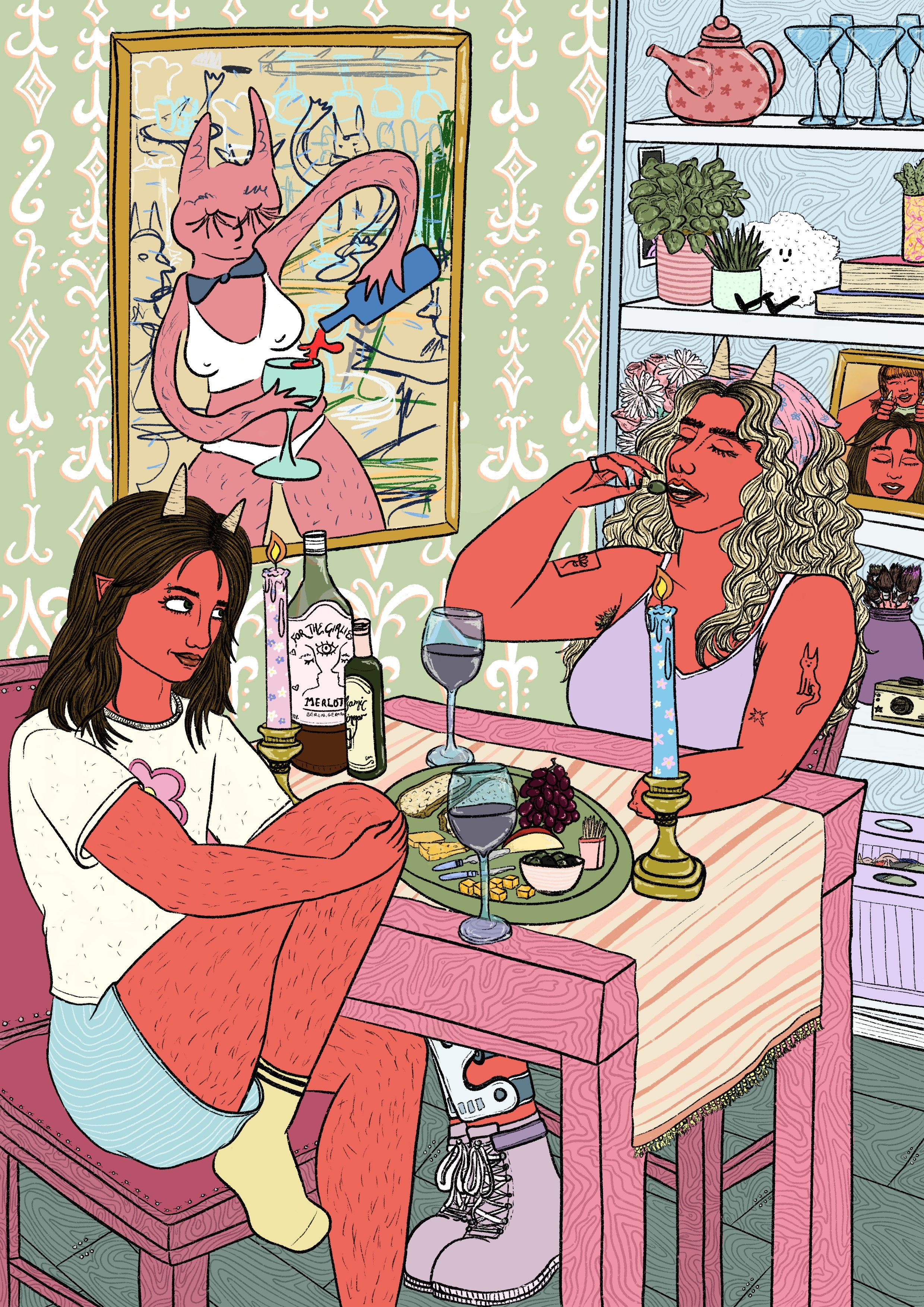 Olives and Wine Night