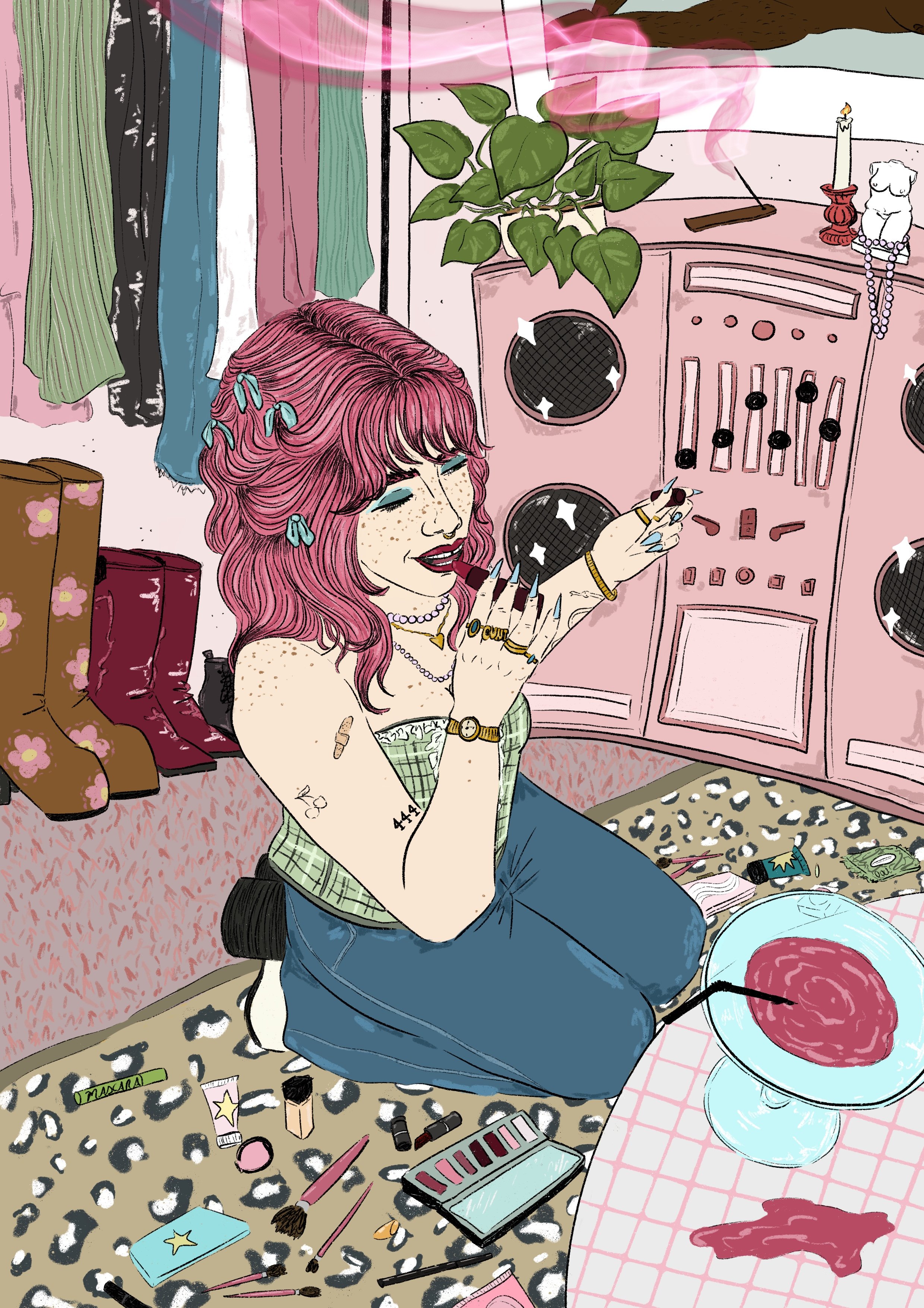 Putting My Lippy On Print