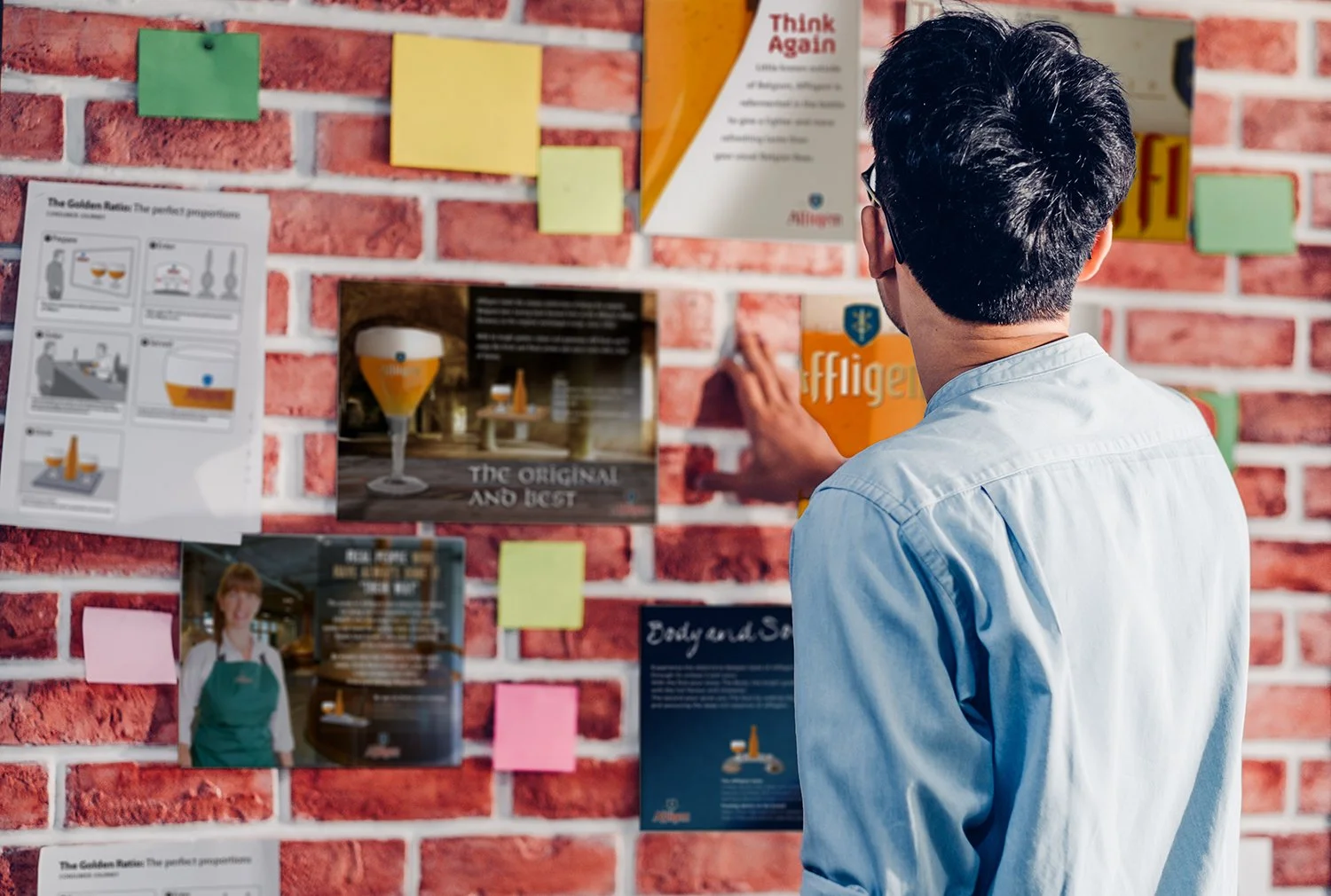 Affligem Posters on wall - 01.jpg