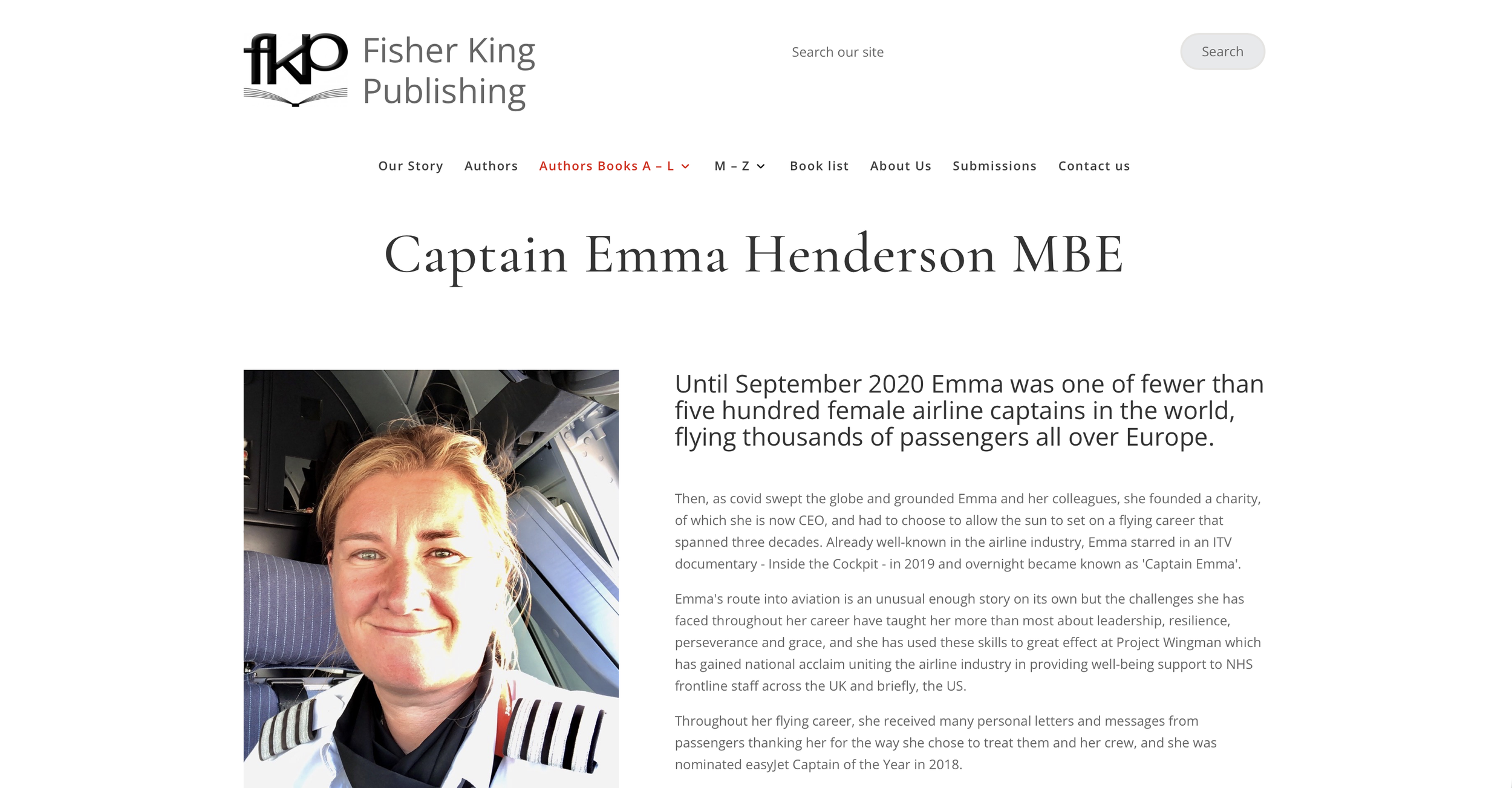 One of fewer than 500 female airline captains in the world