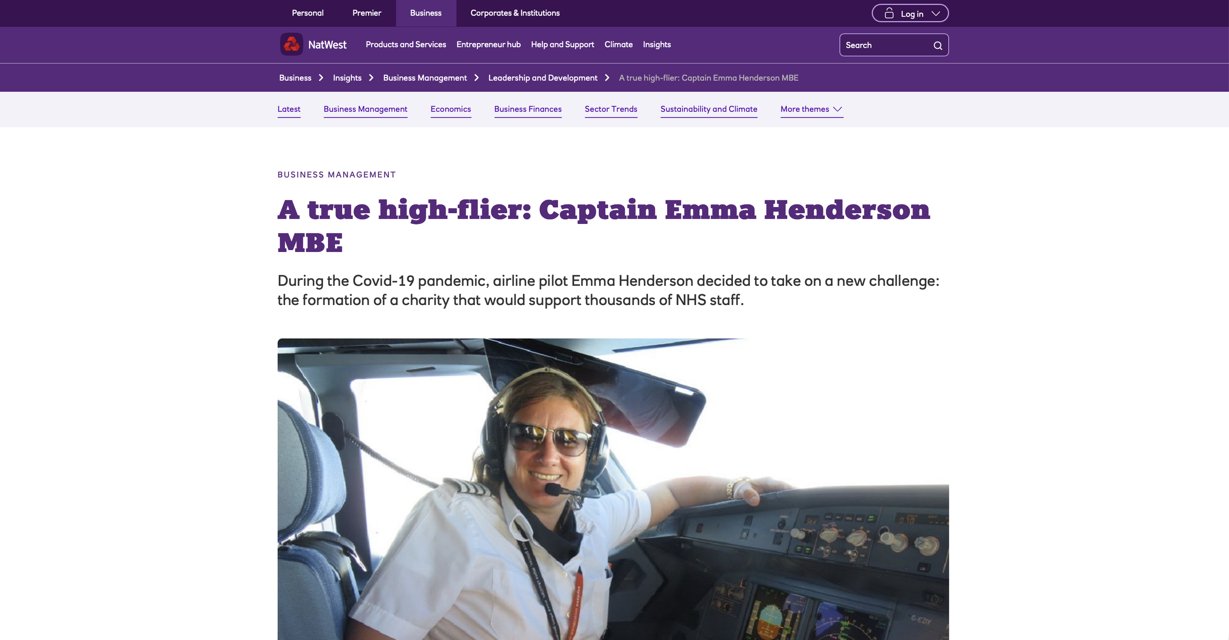 A true high-flier