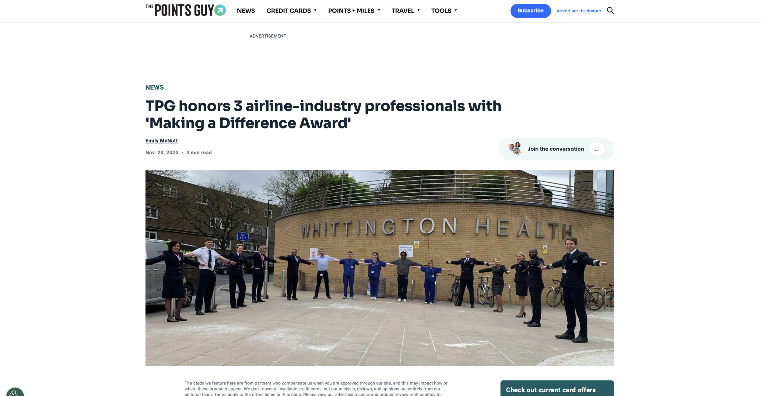 TPG honors 3 airline-industry professionals with 'Making a Difference Award'