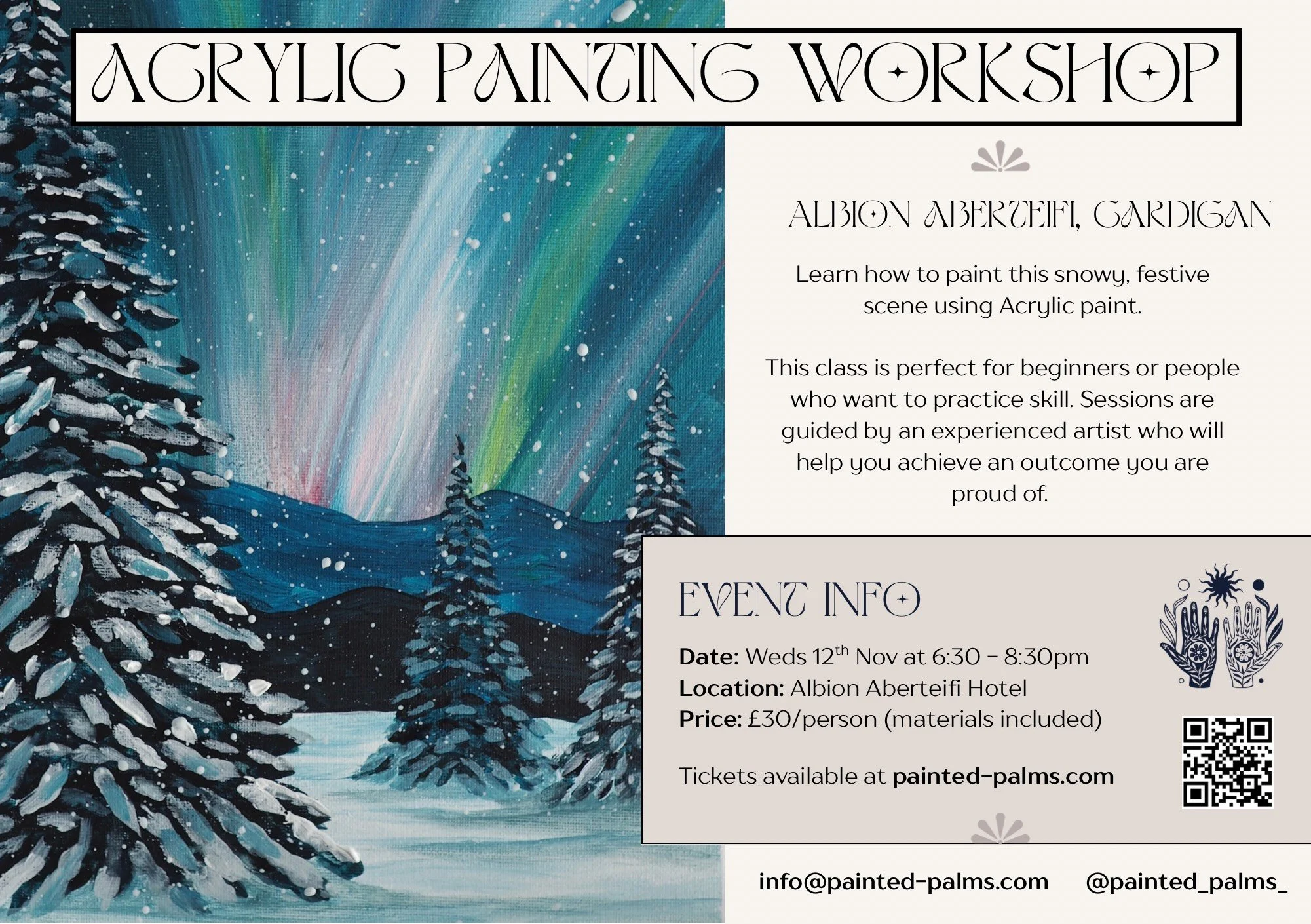 Acrylic Painting Workshop at the Albion