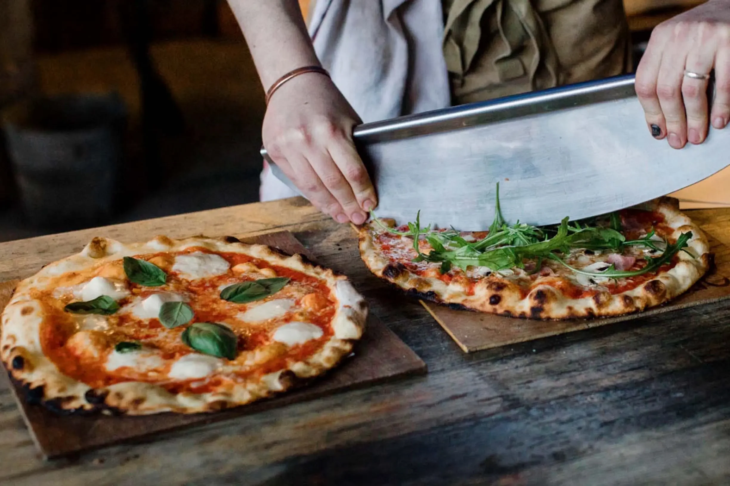 Pizza night at fforest farm