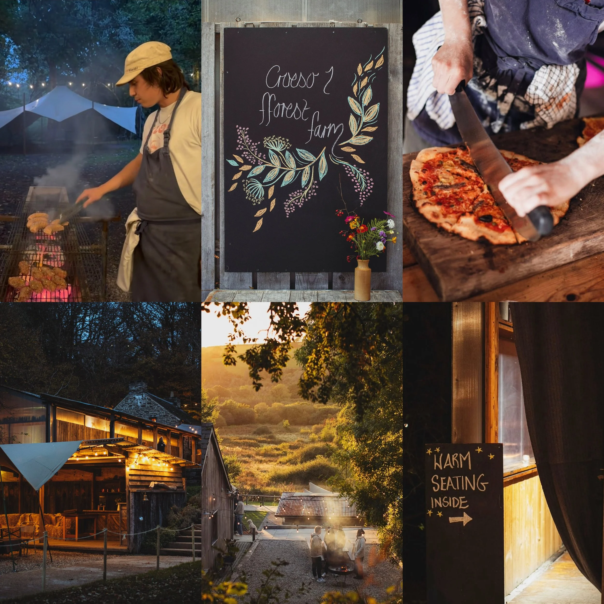 Pizzatipi &amp; BBQ night at fforest farm 