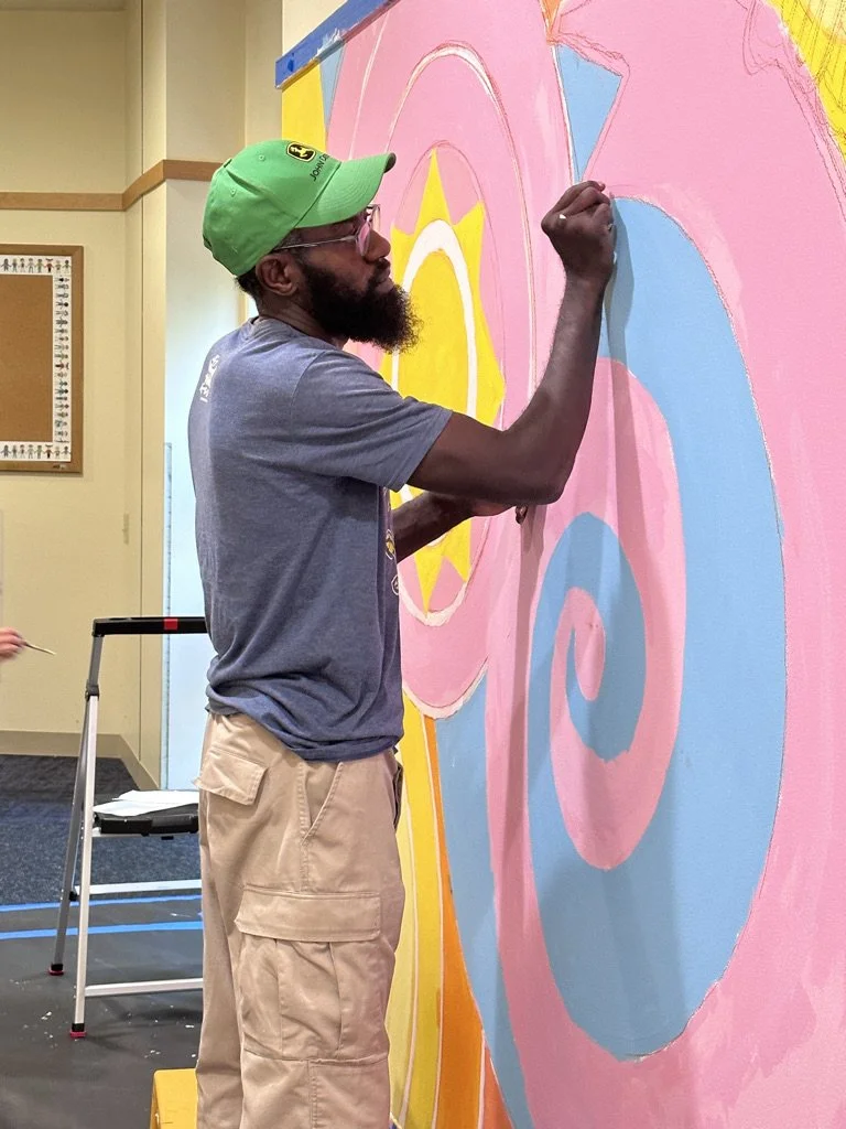 Whitby School Mural - A mural collaboration with Students and Staff
