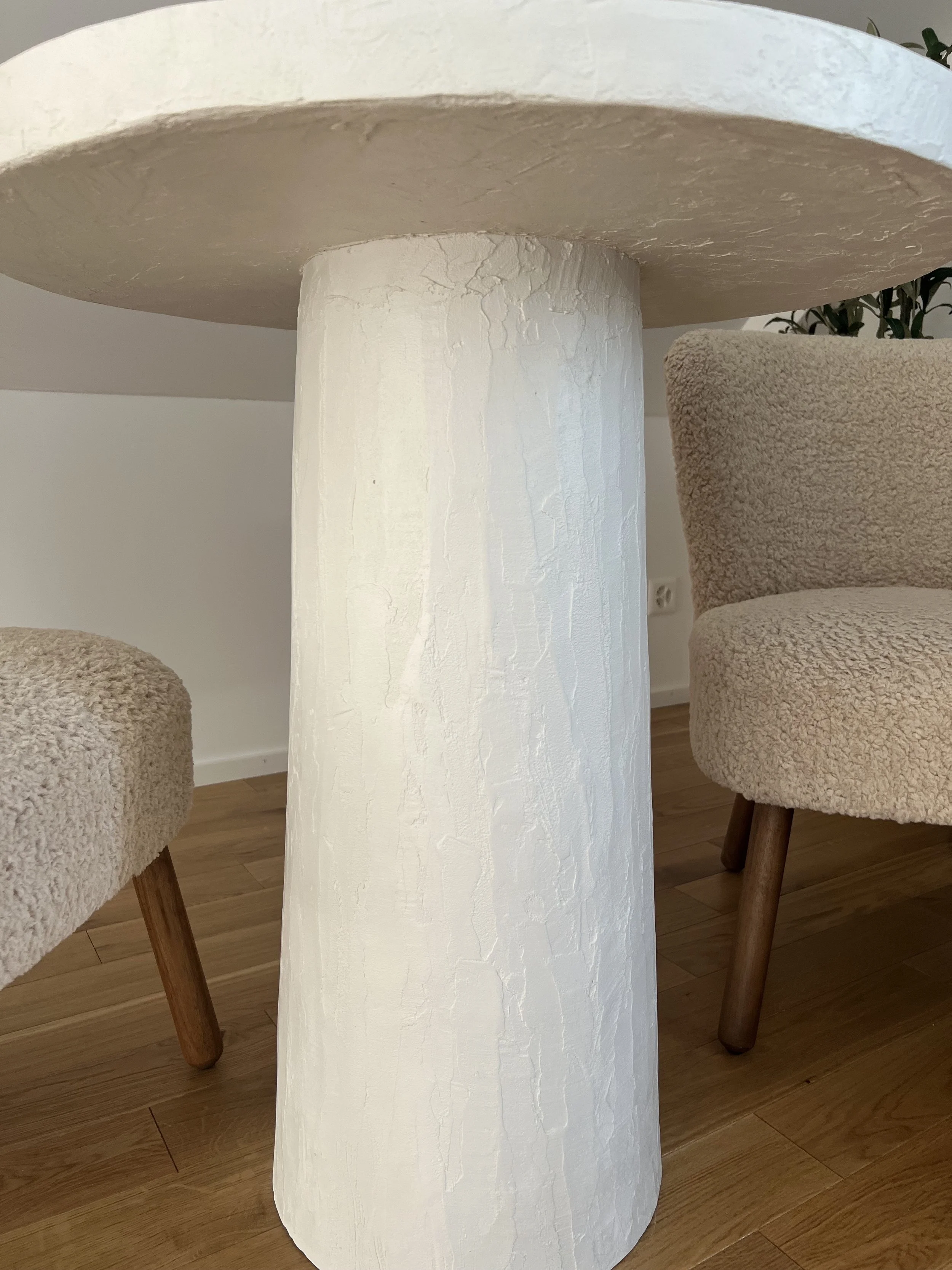 DIY Crate & Barrel Concrete Bistro Table — Tess Abroad