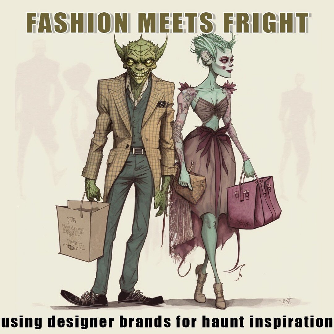 Get ready to take a walk on the dark side! 💀 My latest blog post takes a look into the world of Haunted Designer Brands, where fashion meets the macabre. From high-fashion monsters to the top 12 designers bringing their twisted visions to life, this