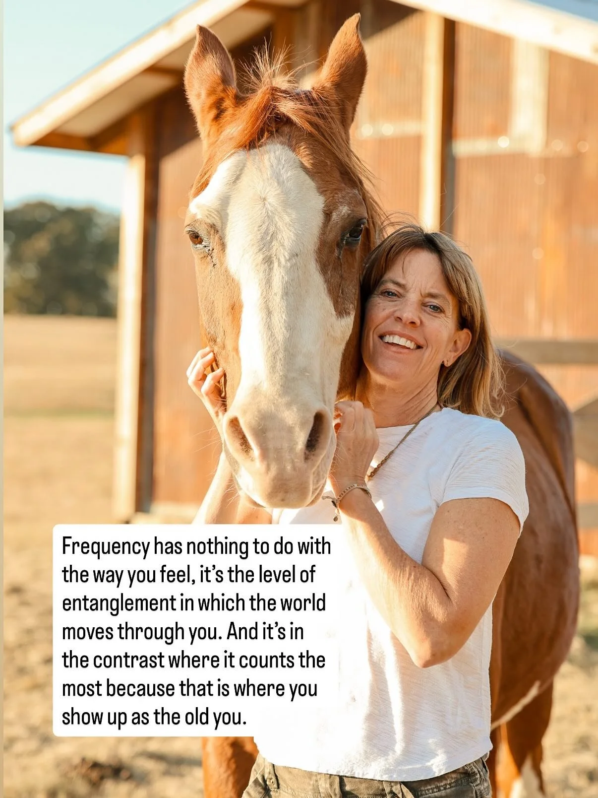 You have the perfect people around you right now. 

You have the perfect contrast in your life and it&rsquo;s trying to show you who you aren&rsquo;t. 

You don&rsquo;t care about the things you did before. 

You want freedom but not for you&hellip;i