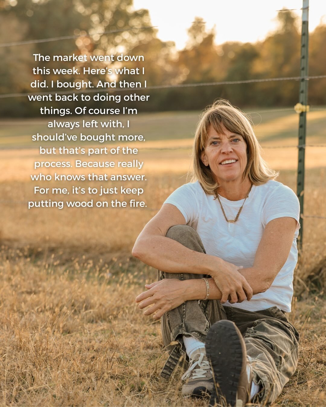 Opportunity exists on both sides of the market. But you have to be willing to generate from wherever you are. Be ready. Be willing. Be curious. You put the energy into money, not the other way around. 🩷