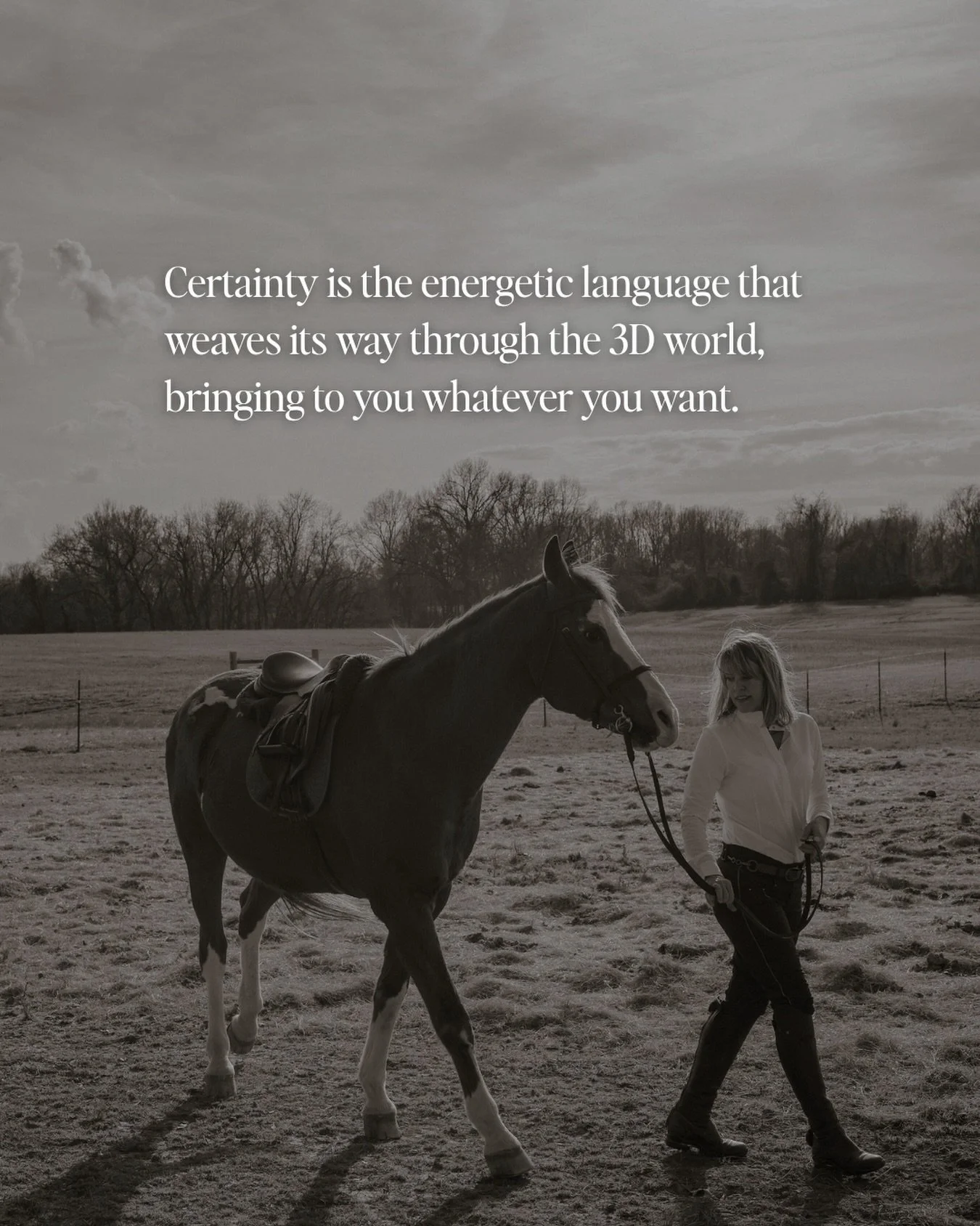 Certainty isn&rsquo;t a strategy, it&rsquo;s a frequency. And frequency is what the 3D world responds to. When you move from hoping to knowing, the external begin begins to reorganize itself around that signal. 

#frequency #wealth #money #spiritual 