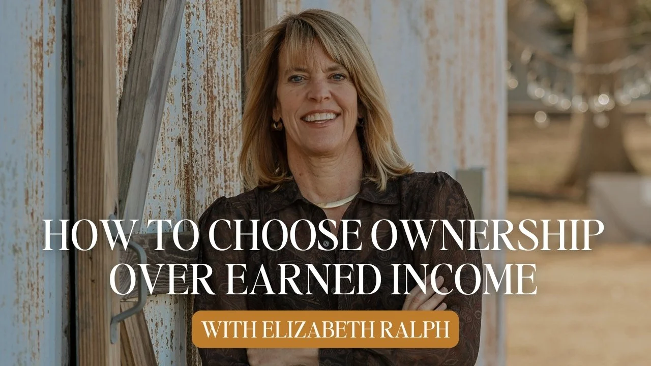 How to Choose Ownership over Earned Income