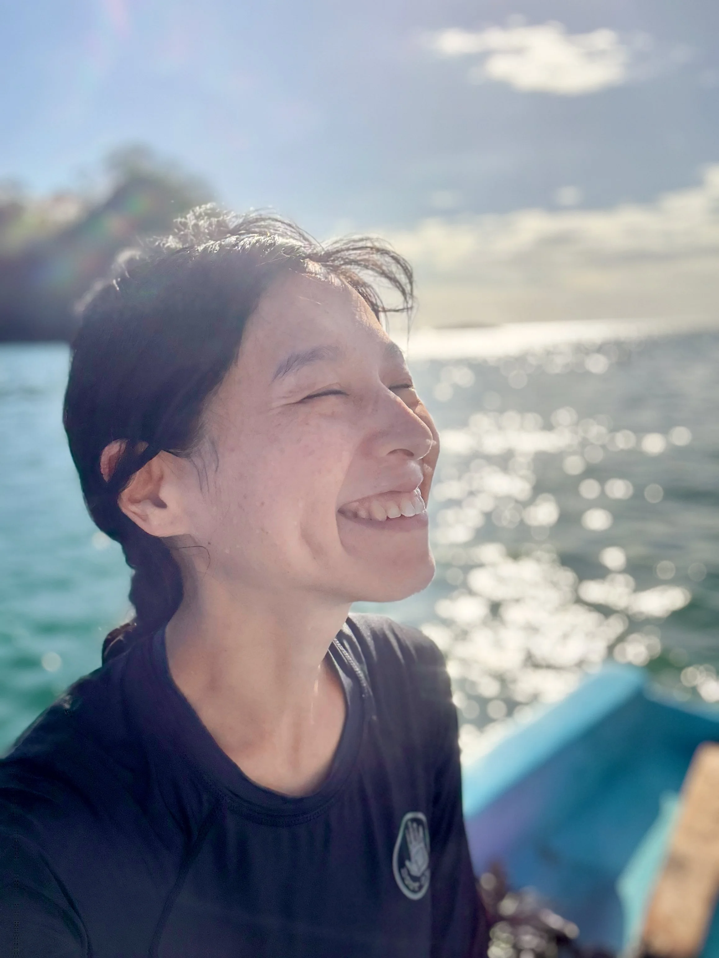 Teresa Yeh, LICSW, a therapist in Cambridge, Massachusetts specializing in intercultural couples, discernment counseling, pain reprocessing therapy, and eco-anxiety.