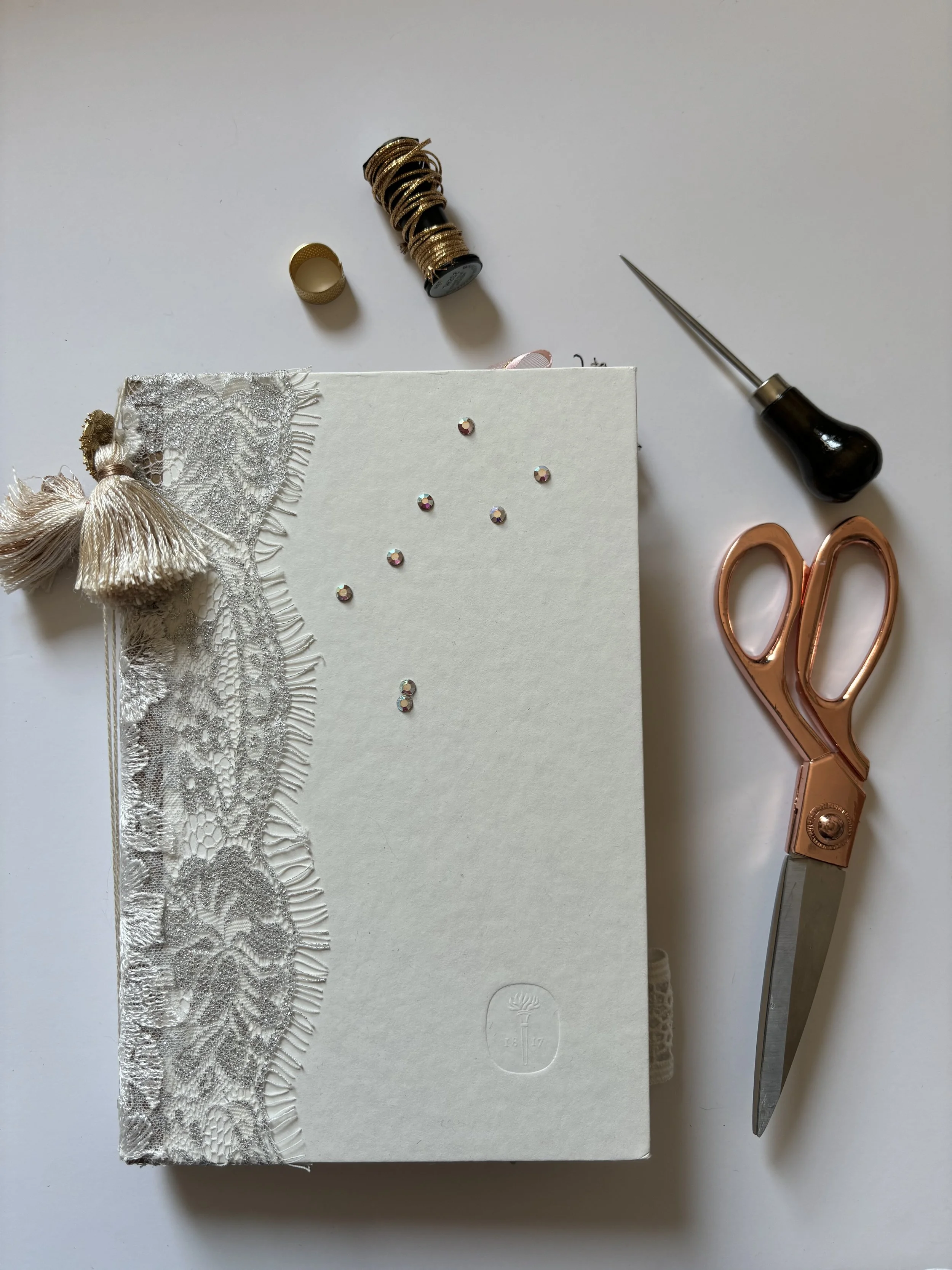 Goth Girl Grimoire: Wedding White Bridal Journal