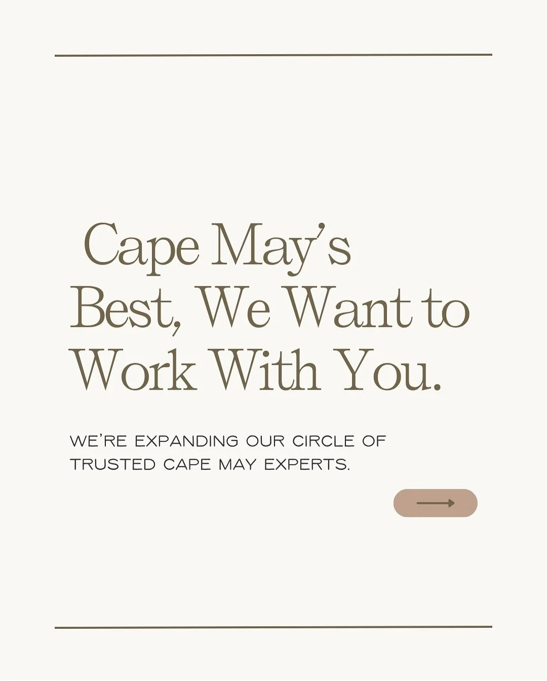 We&rsquo;re building something special - and we want&nbsp;Cape May&rsquo;s best&nbsp;to be part of it. 🏠💙

Sea Haven is expanding our&nbsp;Preferred Vendor List, connecting our clients with local experts who make every home journey smoother.

Think