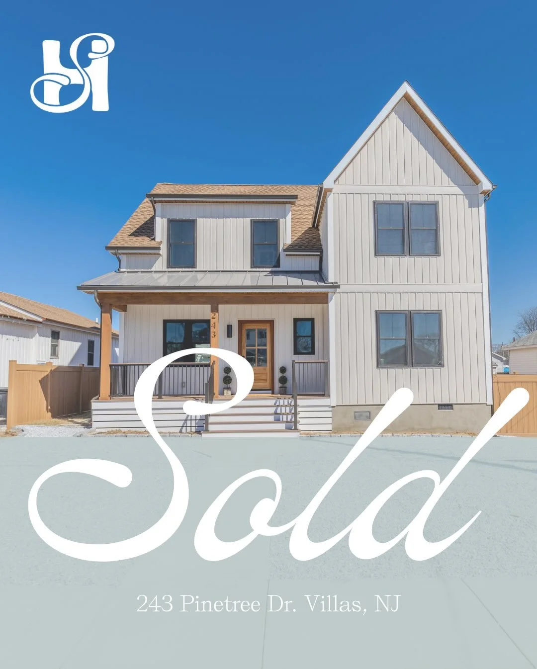 ✨&nbsp;Sold | 243 Pinetree Dr, Villas NJ&nbsp;✨

Another beautiful chapter closed at the shore. This stunning custom home by&nbsp;Sea Haven Homes&nbsp;has officially sold for&nbsp;$1,300,000.

Located just steps from the Delaware Bay, this thoughtful