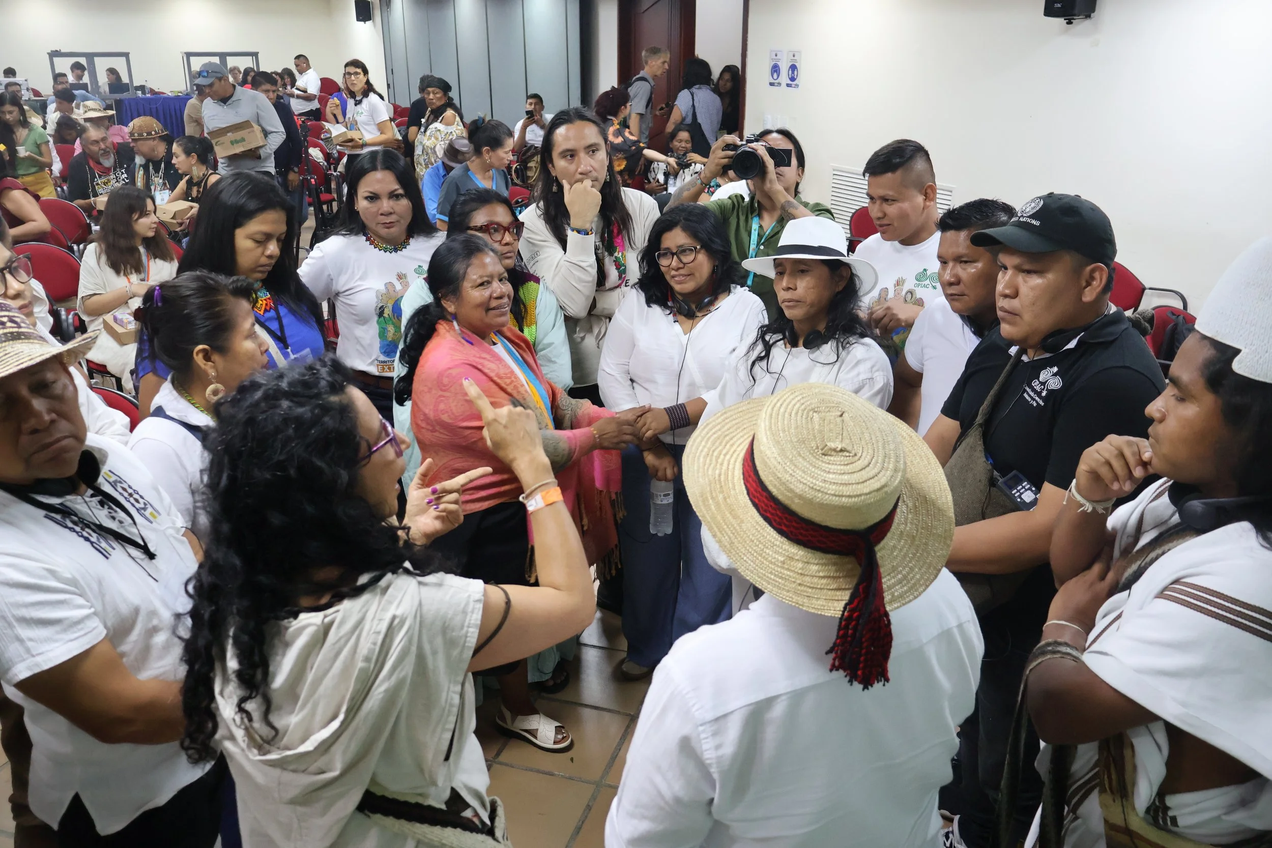 Indigenous peoples define collective position in santa marta conferece