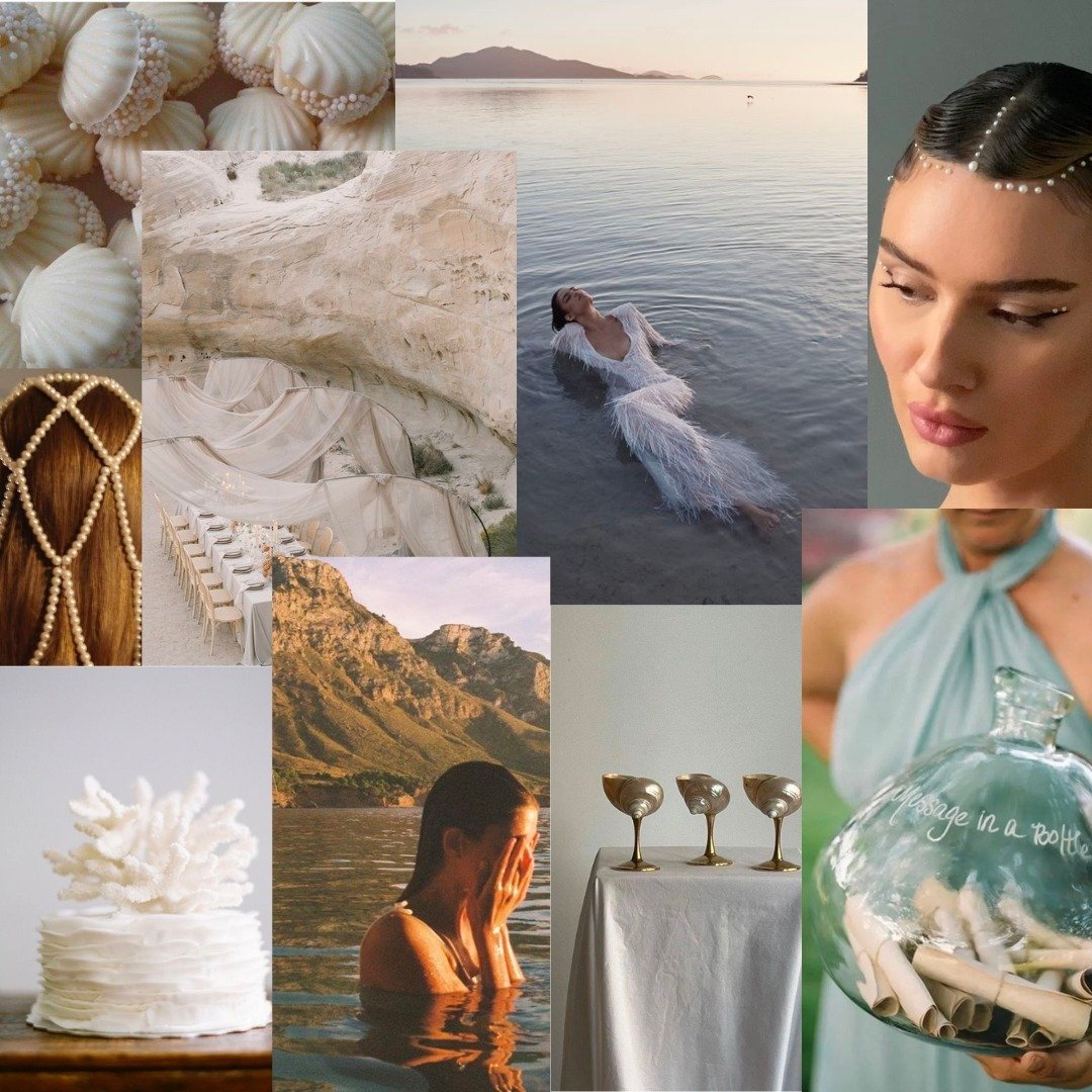 Imagine the crisp air and soft waves as you prepare your vows....dreamy right?

 If you are throwing a seaside soiree head to our website, shop a moodboard for only $9 👀