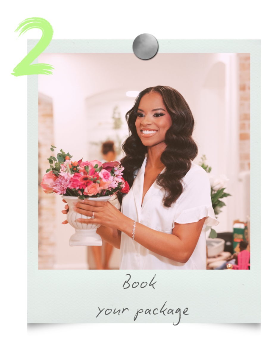 Step 2: Book your package