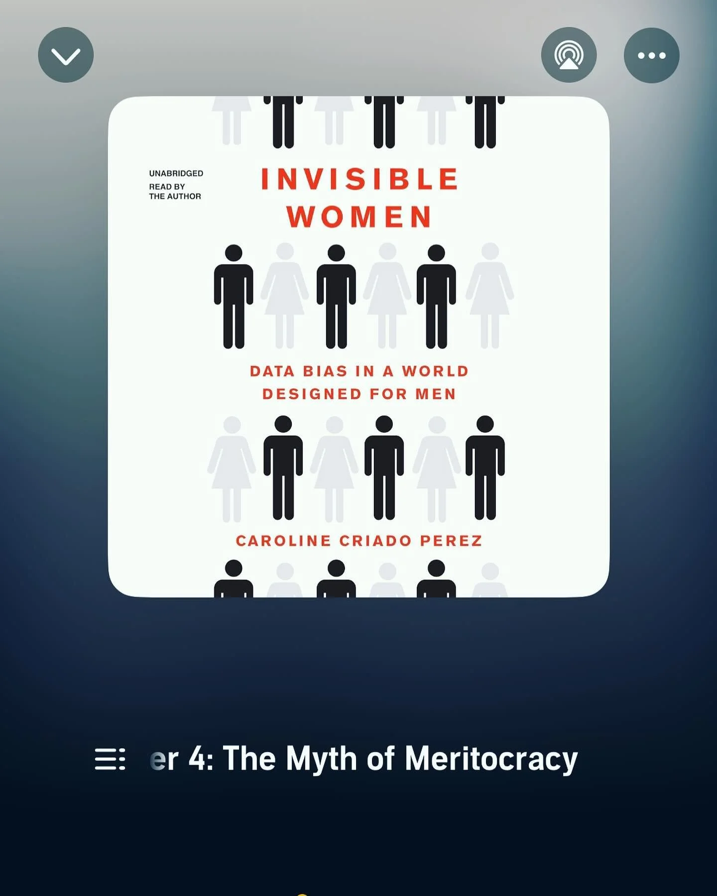 Okay okay, I&rsquo;m a little late to the game on this one. But I&rsquo;ve never been good at being on time! Haha!

This book is mind-blowing. Highly recommend reading or listening.

It validates and opens your eyes to just how big the gender gap is.