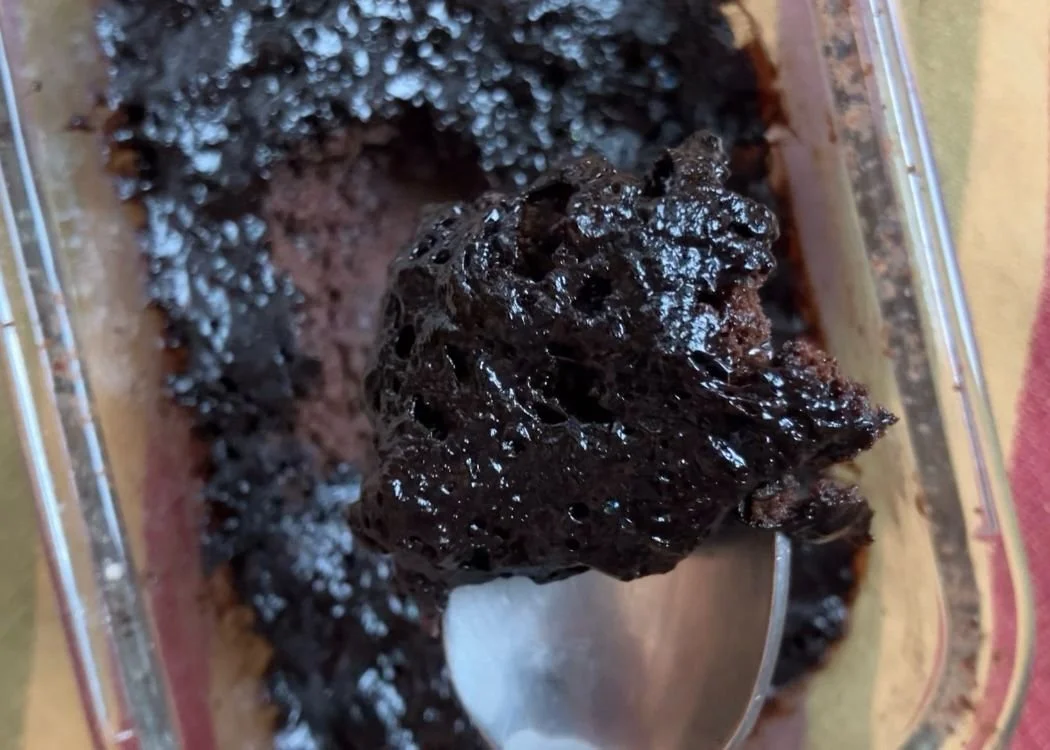 Single-Serve Chocolate Fudge Puddle-Cake