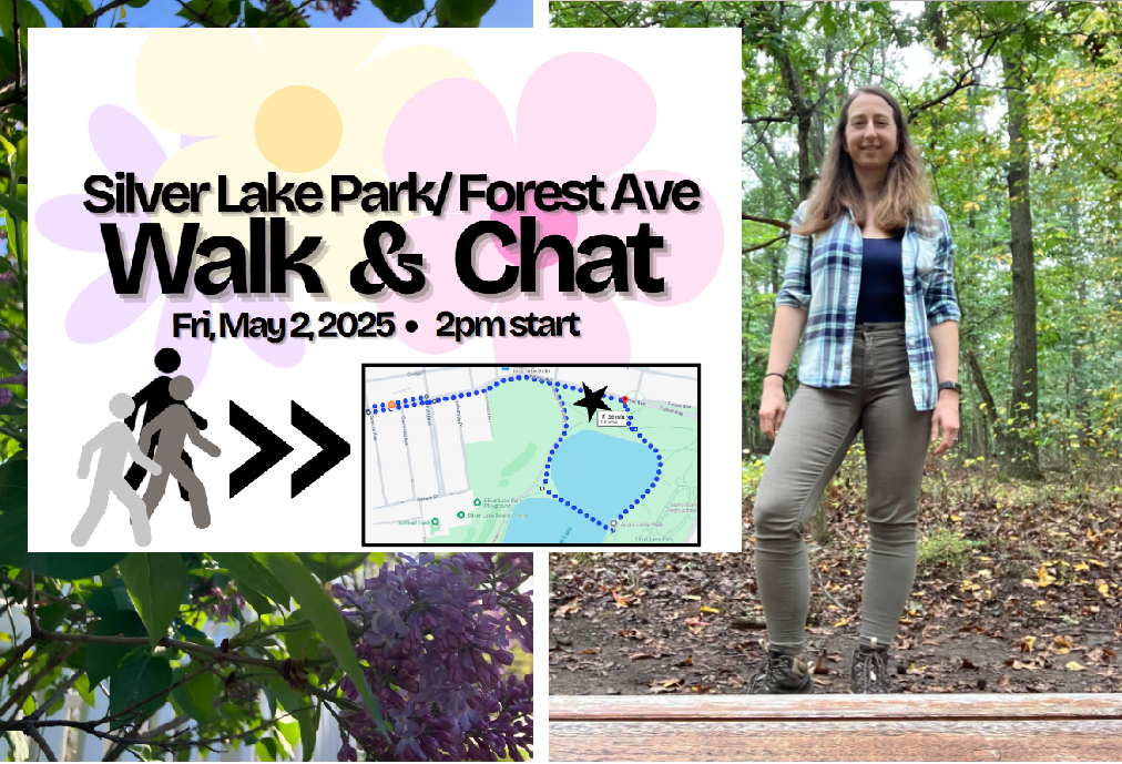 Silver Lake Park / Forest Ave Walk & Chat (with a Health Coach!)