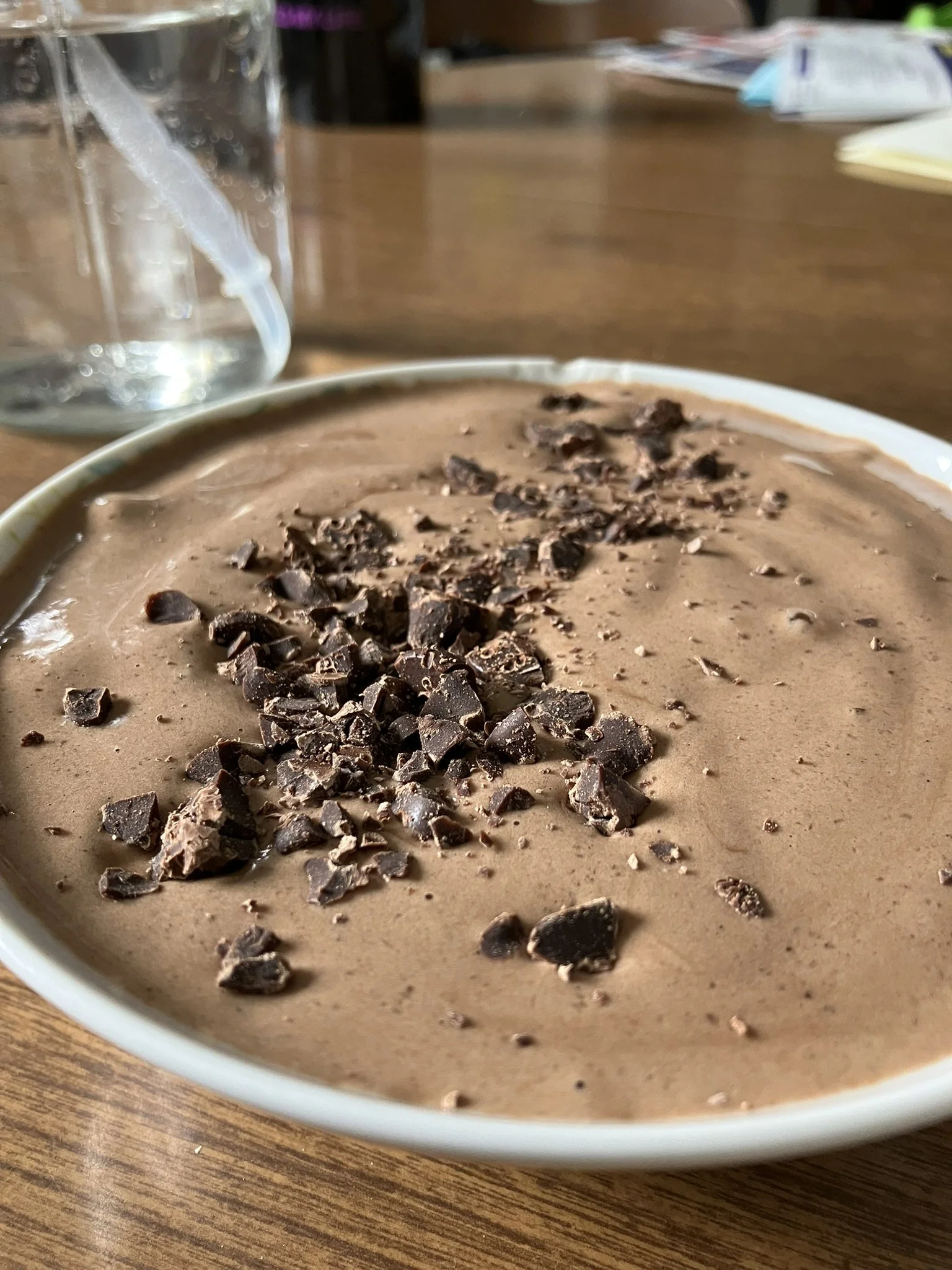 Frozen Cocoa Espresso Banana Smoothie: High Protein and Weight Loss Friendly