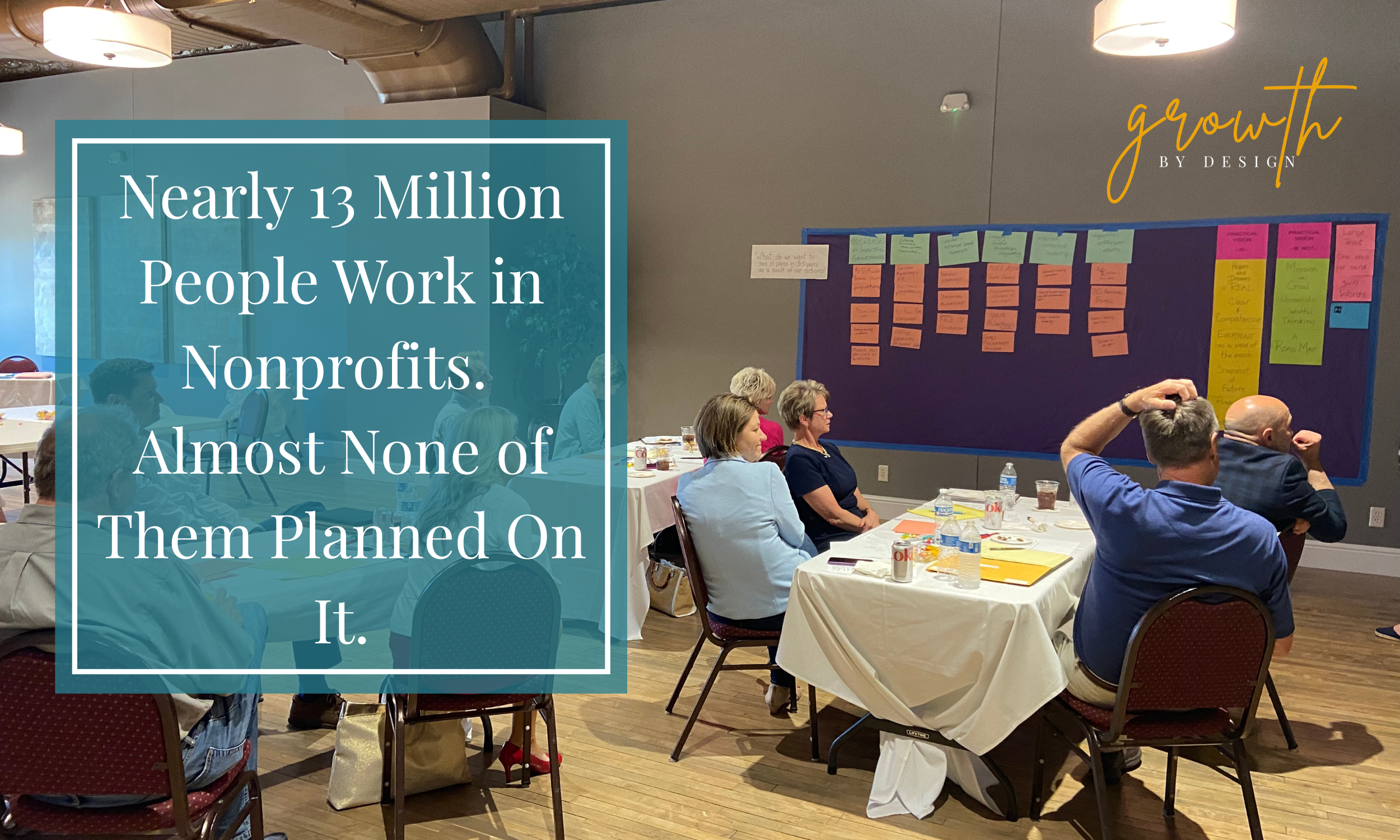 Nearly 13 Million People Work in Nonprofits. Almost None of Them Planned On It.