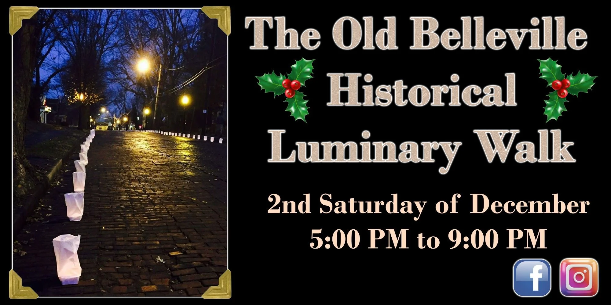 Luminary Walk Party at Charlie's Place