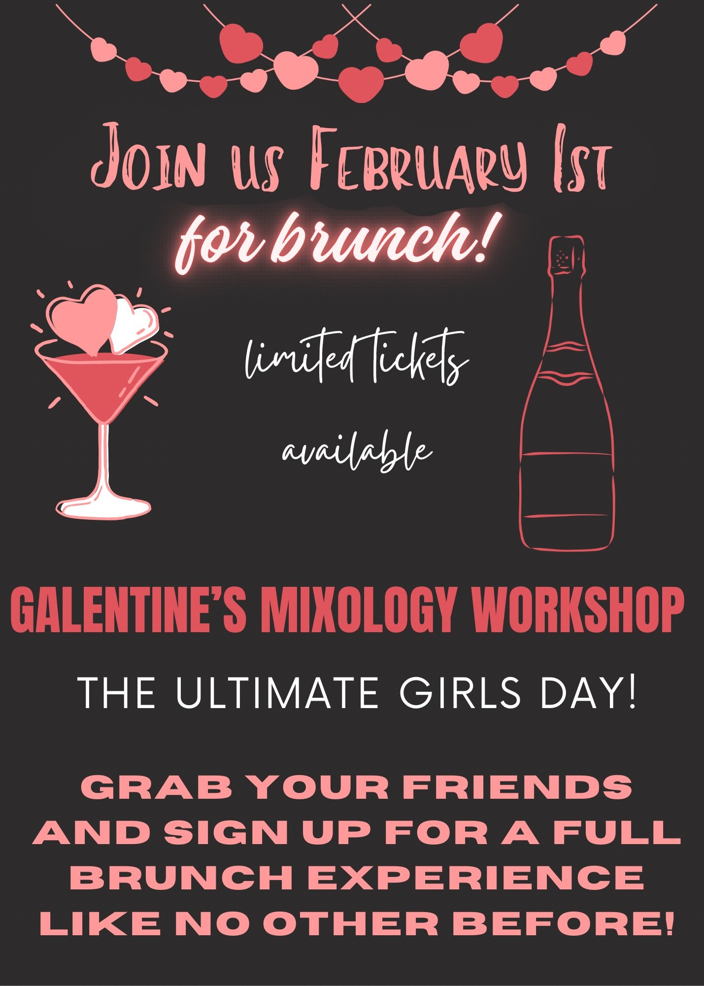 Galentine's Mixology Brunch