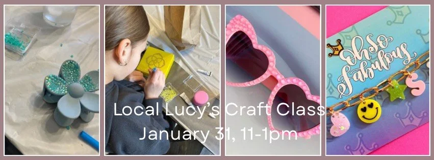 Bedazzle Craft Class at Local Lucy's