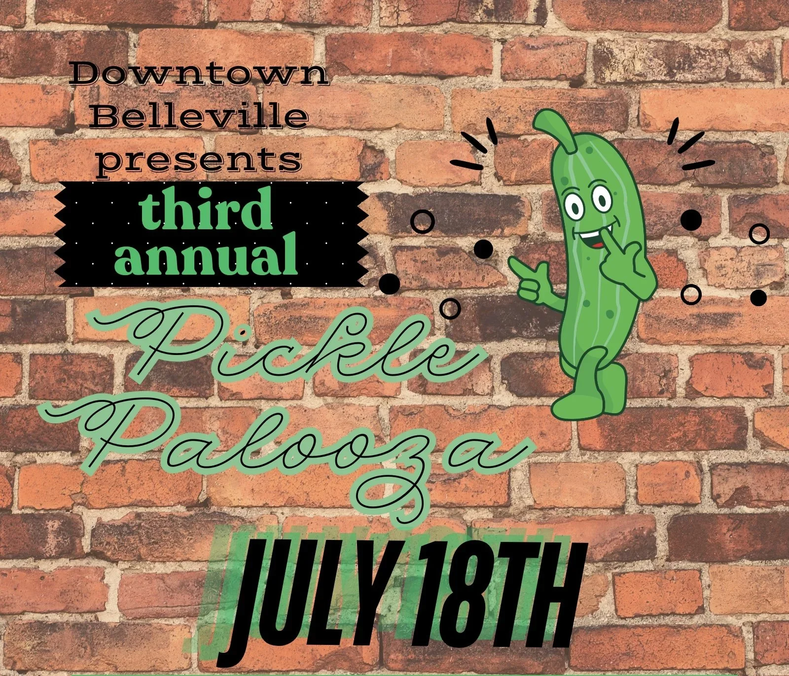 Downtown Belleville Pickle Palooza