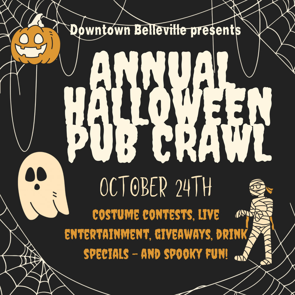Downtown Belleville's Annual Halloween Pub Crawl