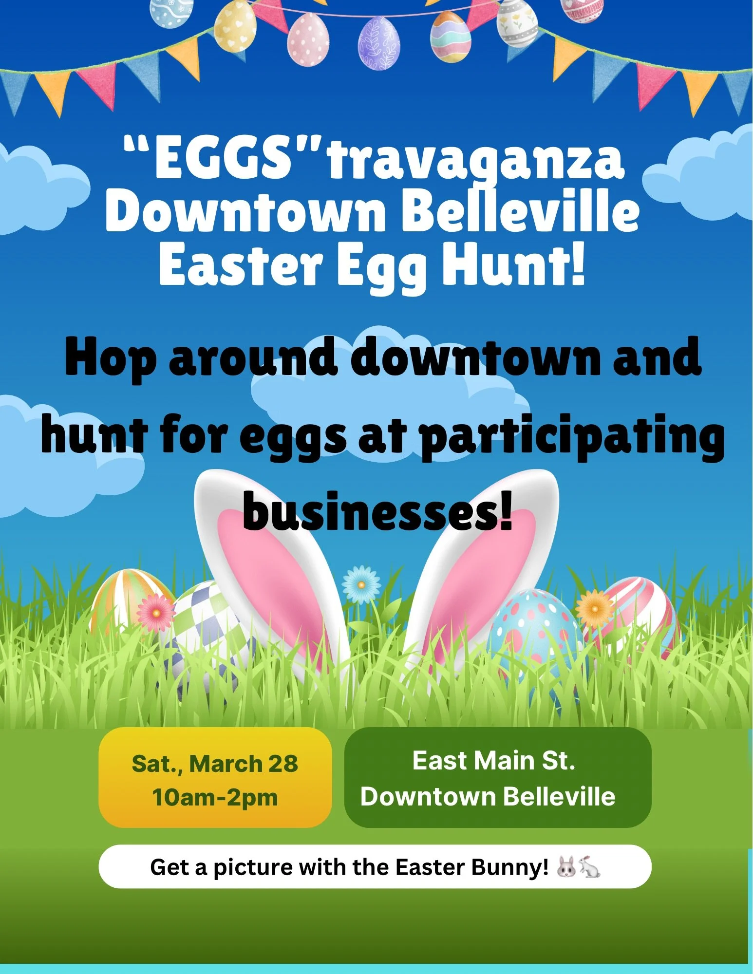 Downtown Belleville Family Easter Egg Hunt